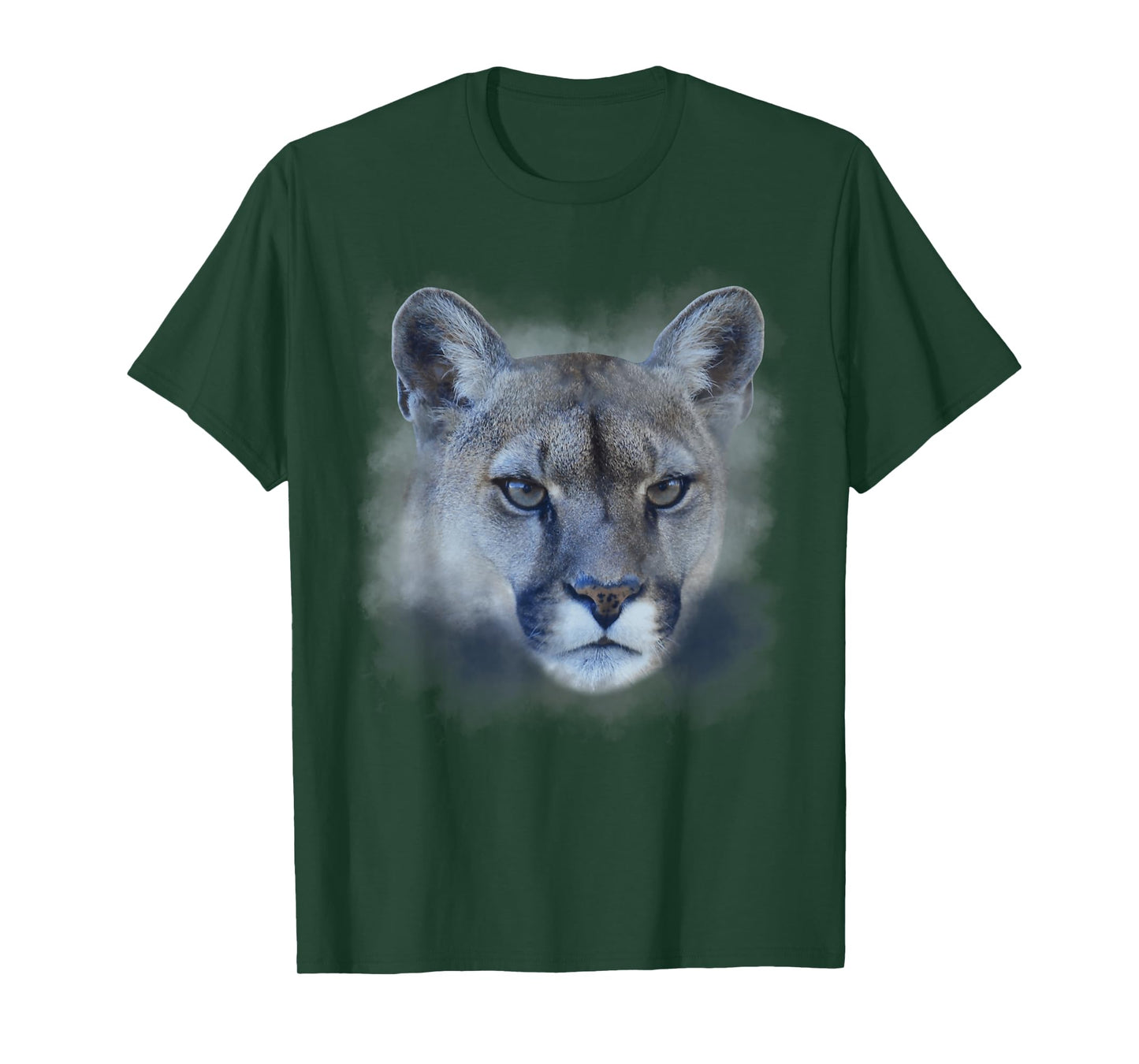 Mountain lion puma cougar illustration T-Shirt
