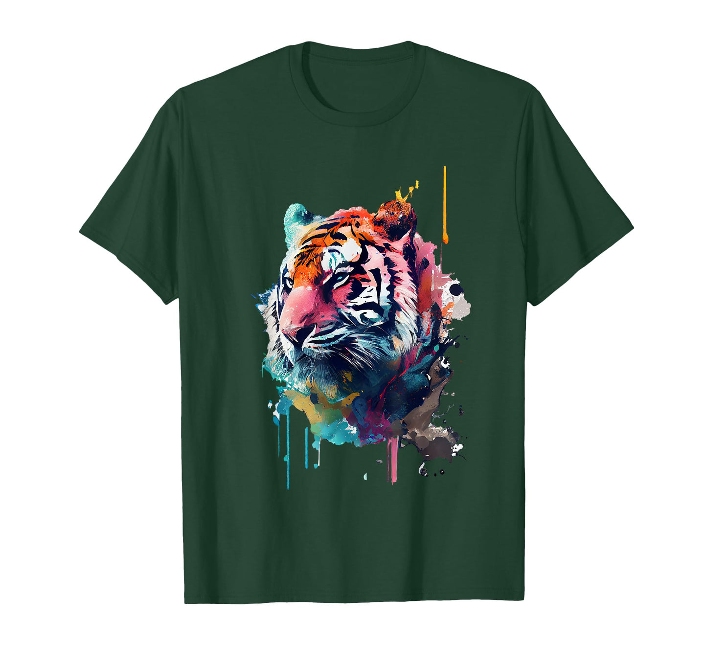 Tiger colors multicolored T-Shirt