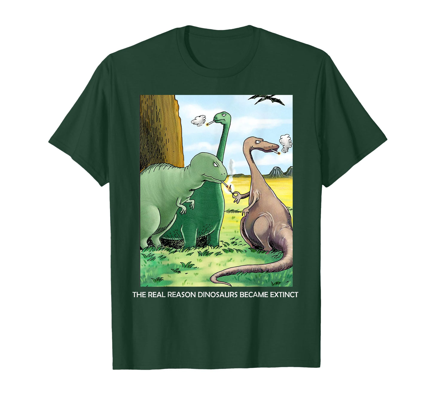 The Real Reason Dinosaurs Became Extinct T-Shirt