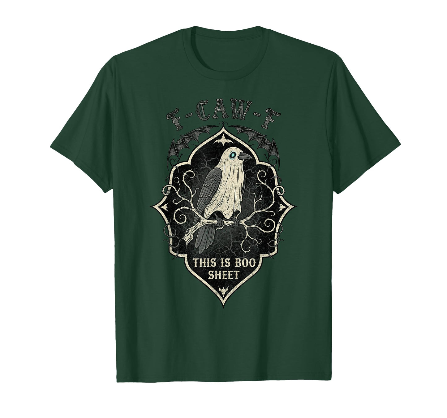 F-Caw-F This is Boo Sheet Ghost Halloween Costume Funny T-Shirt