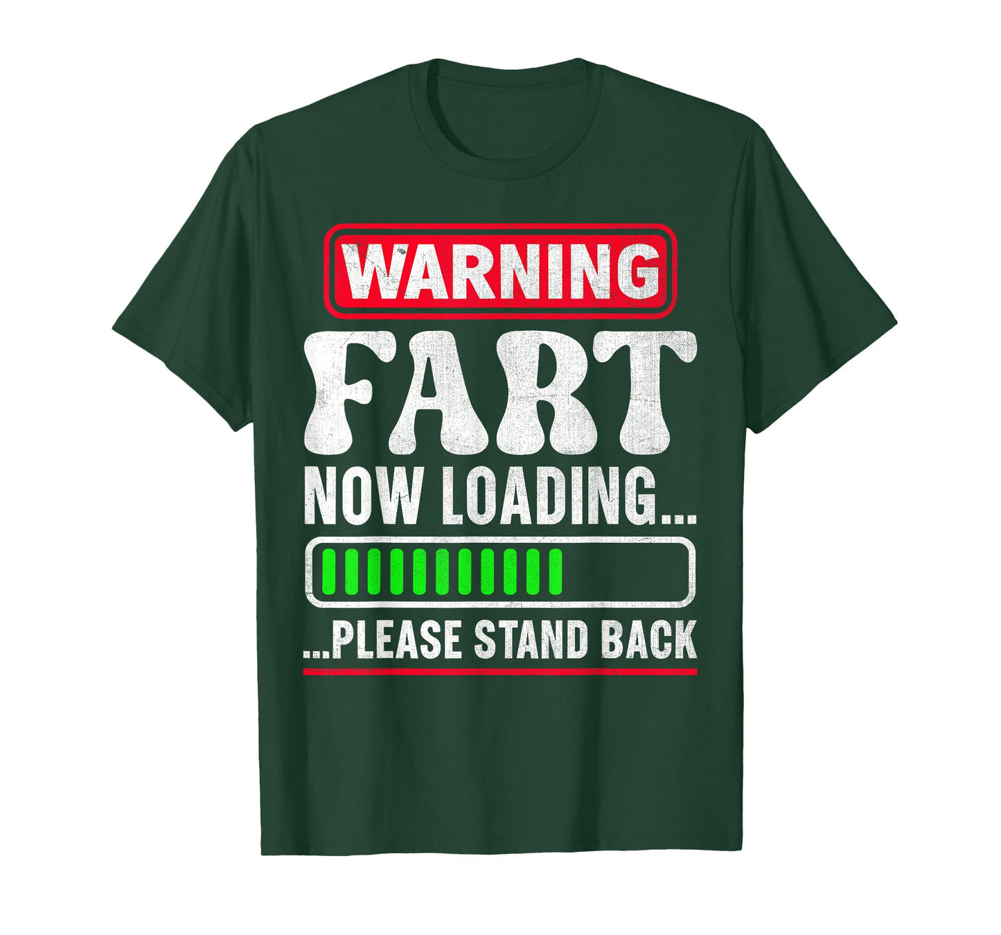 Warning Fart Now Loading Please Stand Back T-Shirt