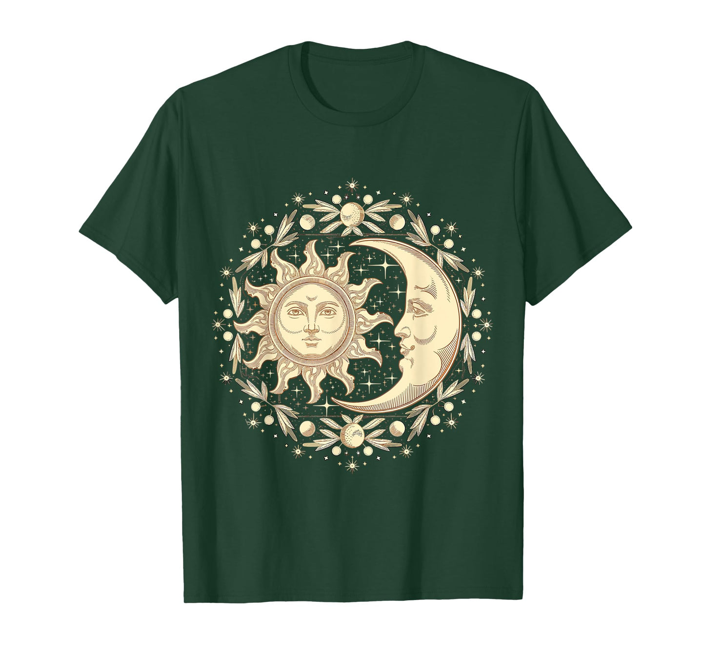 Celestial Moon and Sun T-Shirt