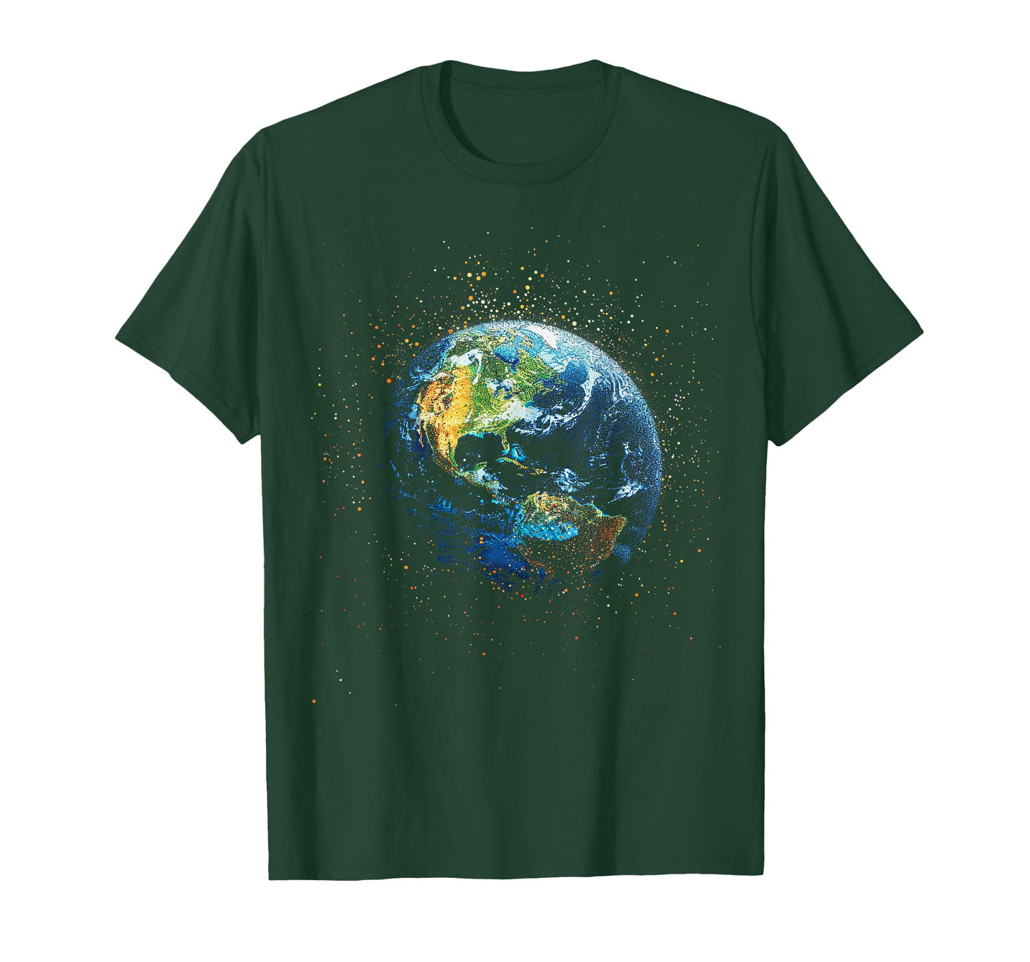 Earth Pointillism T-Shirt