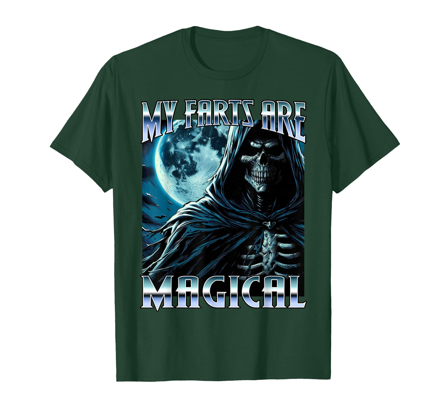 My Farts are Magical Funny Hard Skeleton Meme Embarrassing T-Shirt