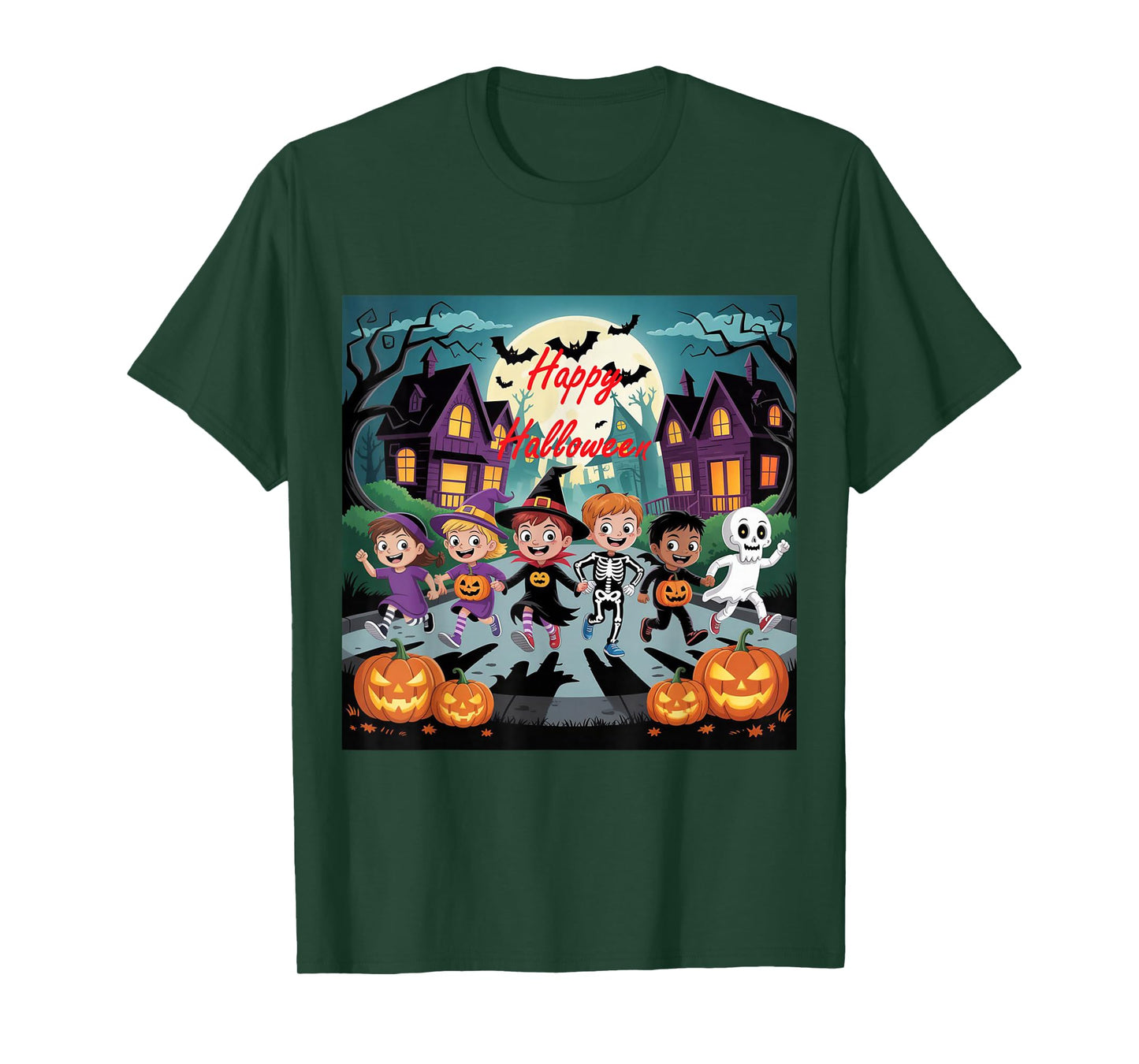 Happy Halloween Kids Costume Party T-Shirt T-Shirt