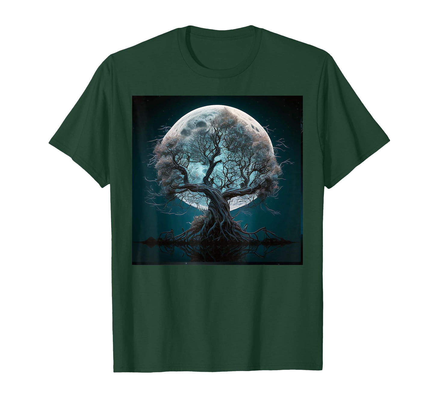 Yoga Meditation Celtic Gifts for Spiritual People Tree of Life Symbol Celtic Tree Yggdrasil Unisex Adult T-Shirt Black Small