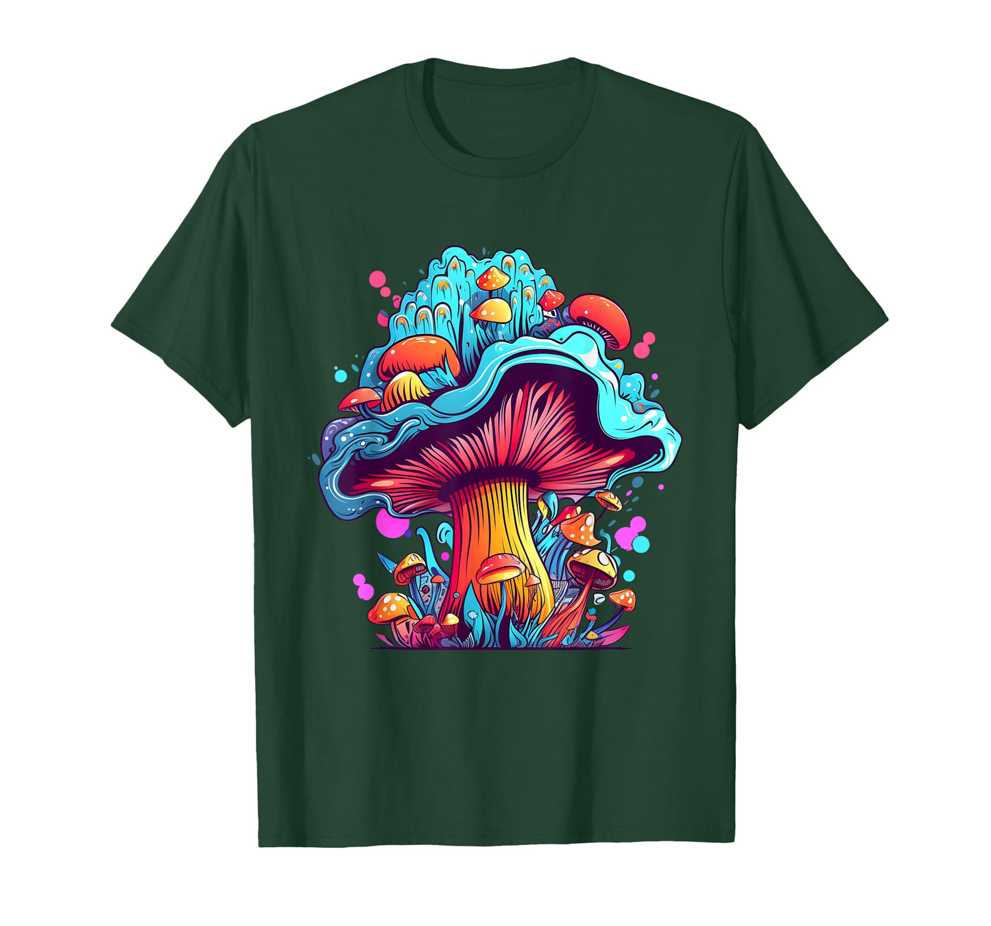Aesthetic Fungi Mushroom Lover Men Mycology Fungus T-Shirt