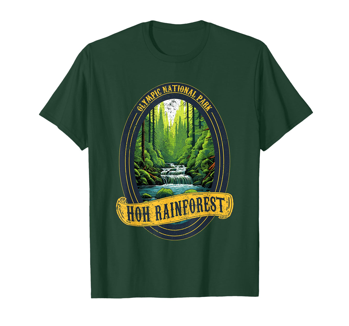 Olympic National Park Washington Hoh Rain Forest T-Shirt