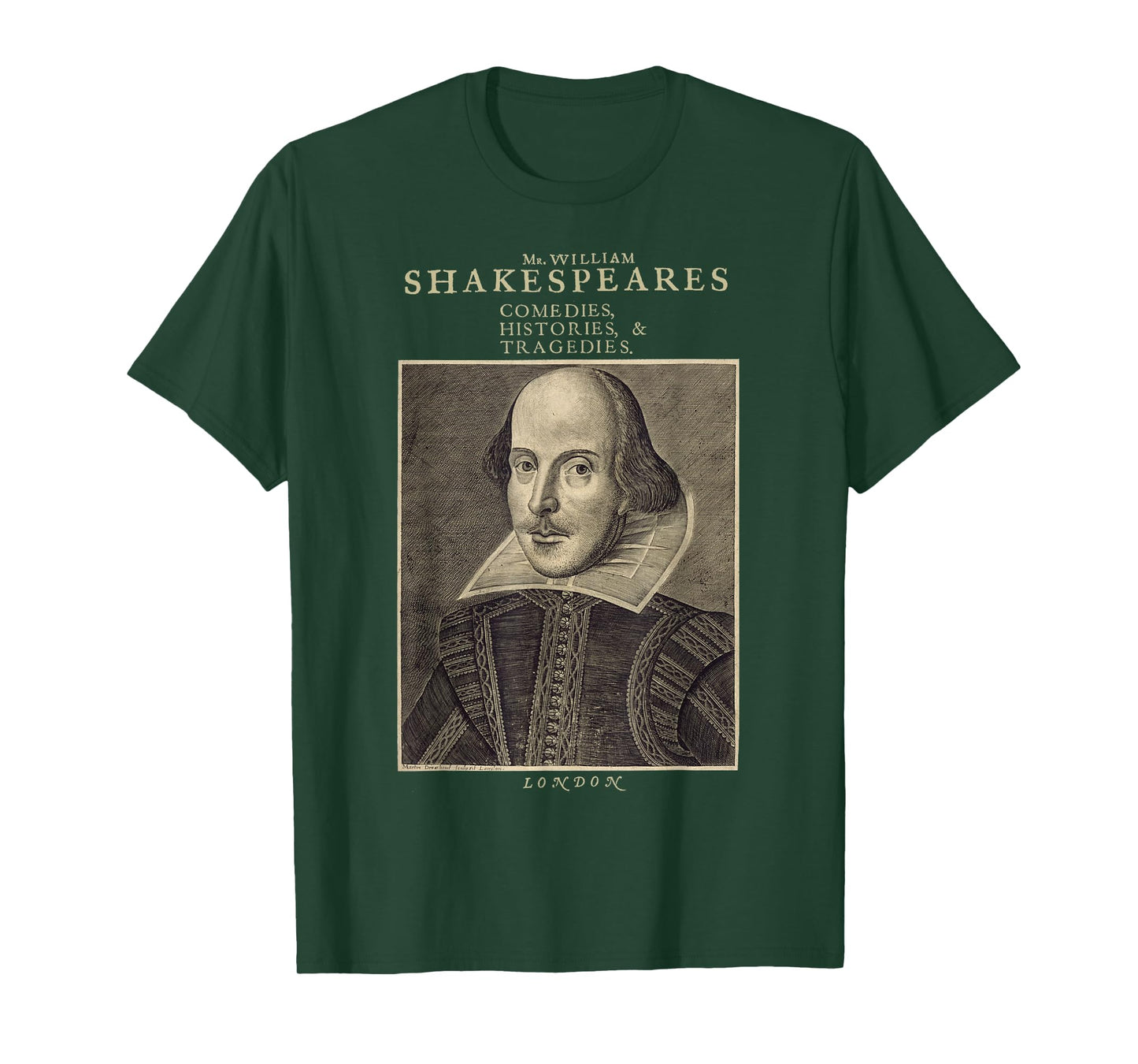 Vintage Shakespeare Literature - William Shakespeare Play T-Shirt