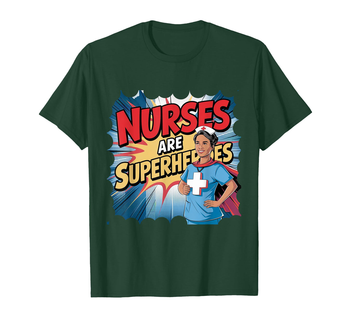 Funny Nurses Retro Vintage Nursing Student Hero Quote T-Shirt