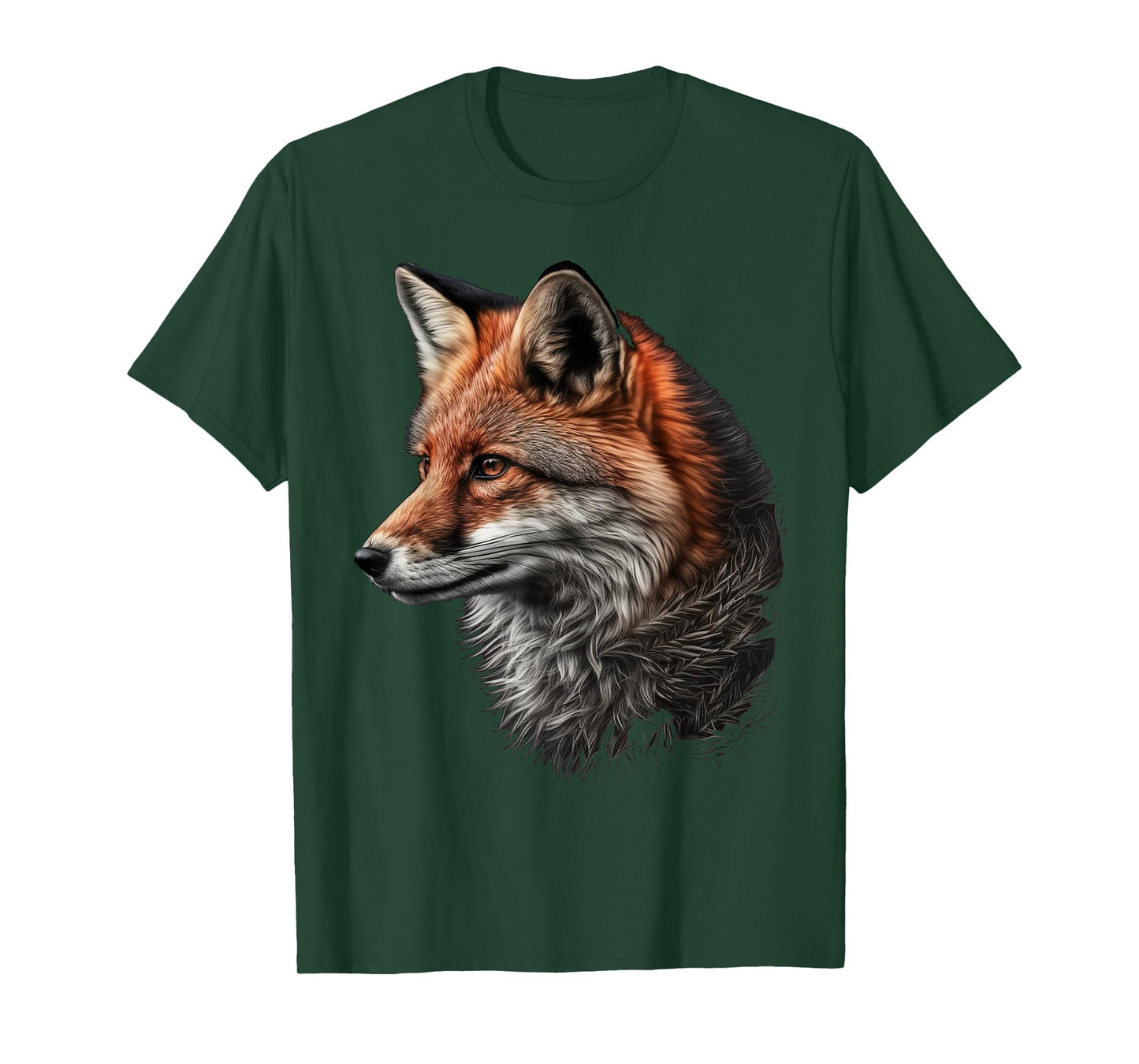 Fox motif, animal lovers, animal print, fox T-Shirt