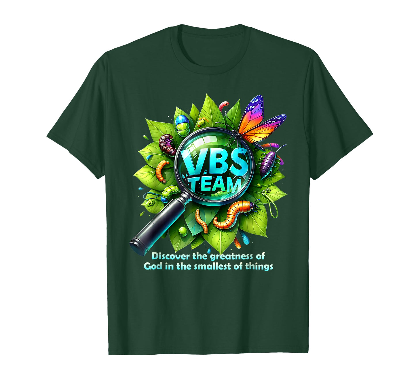 VBS Team 2025 Magnified Smallest Insects Adventure VBS T-Shirt