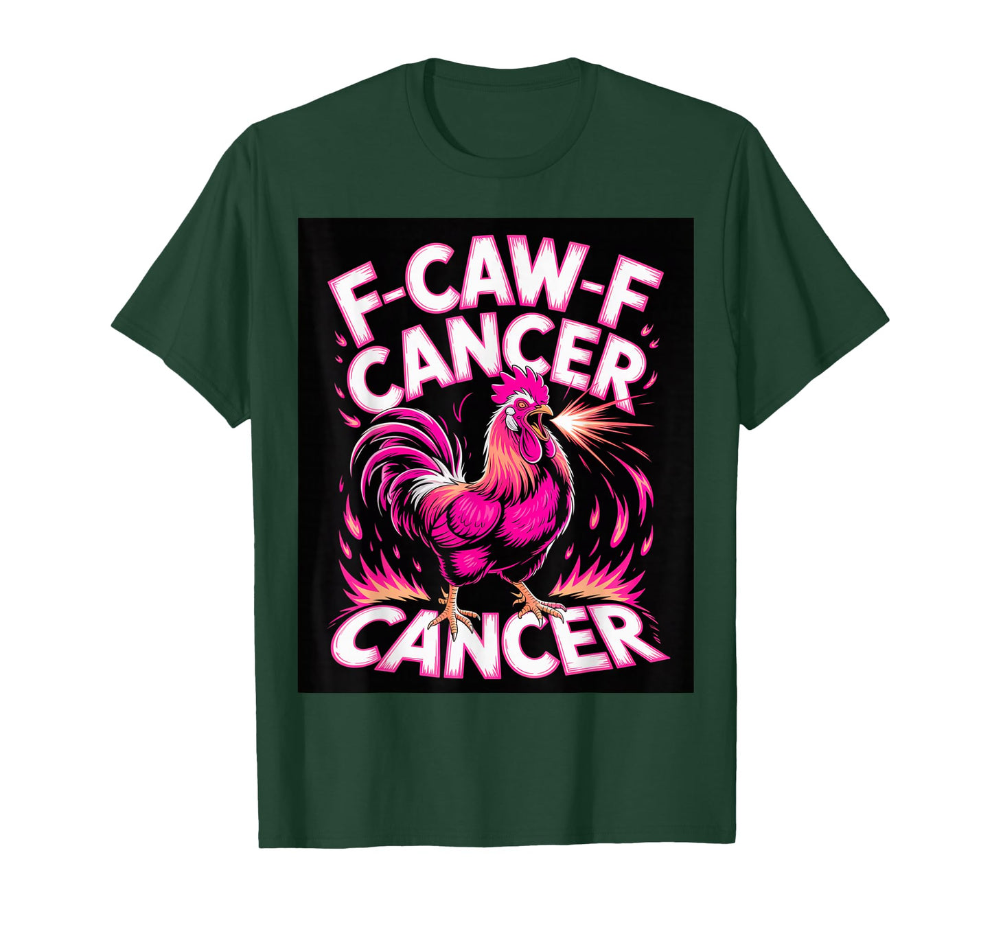 F-Caw-F Cancer Breast Cancer Awareness Accessories T-Shirt