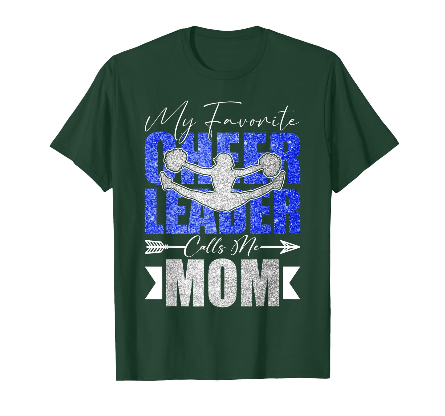 My Favorite Cheerleader Calls Me Mom Cheer Mom Mothers Day T-Shirt