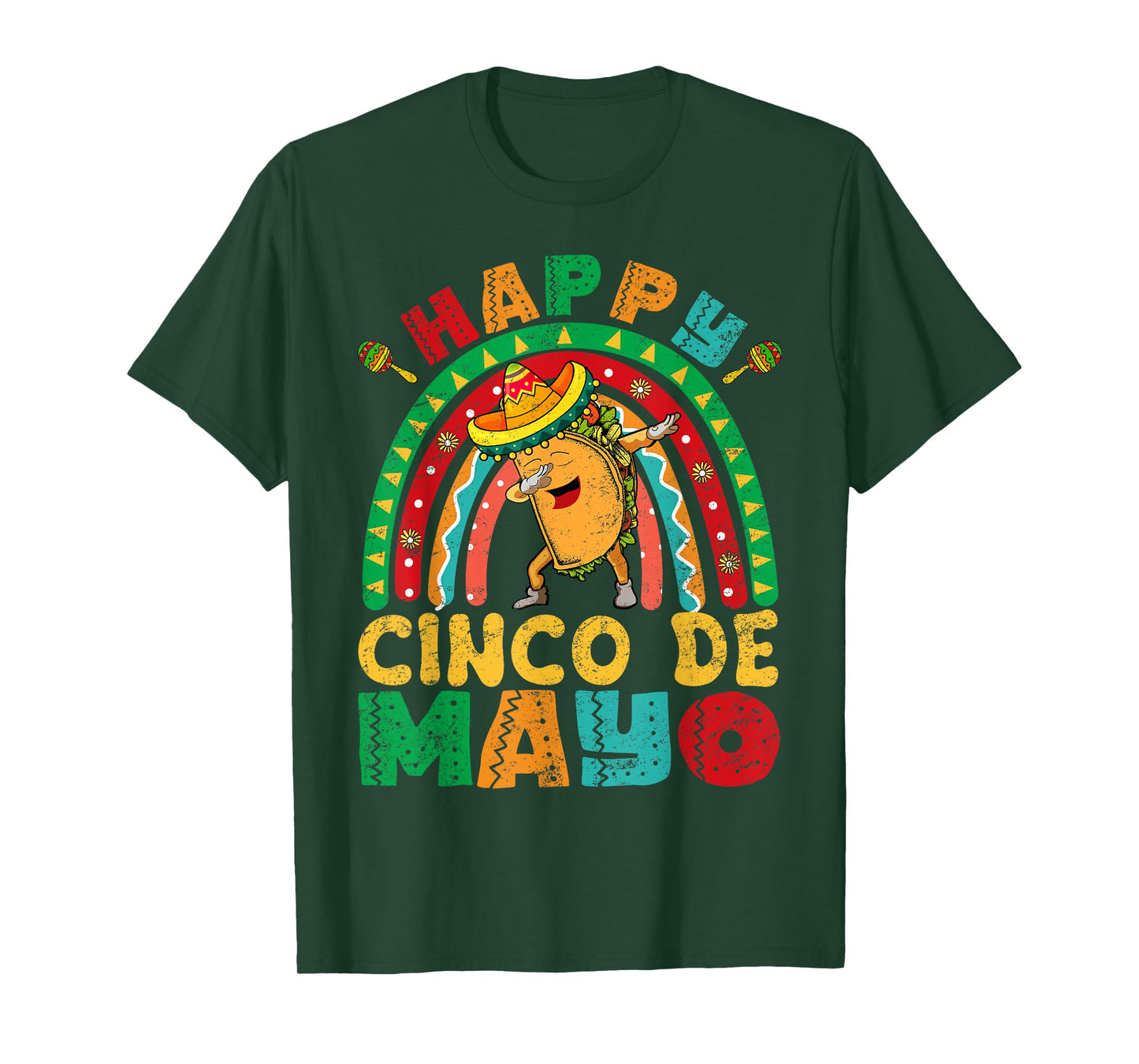 Womens Happy Cinco De Mayo Mexican Fiesta 5 De Mayo Mexico T-Shirt