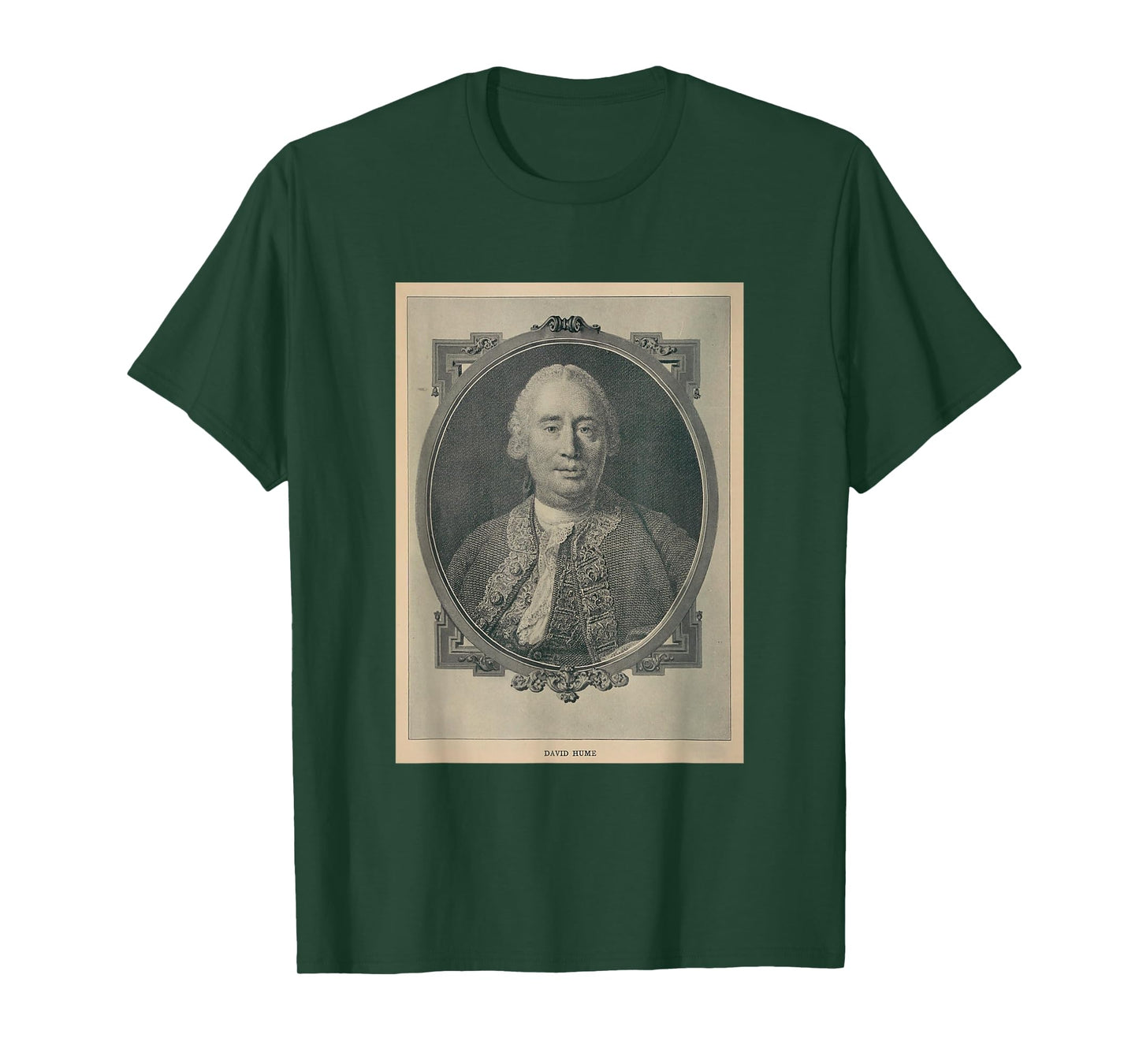 Old David Hume Illustrative Portrait T-Shirt