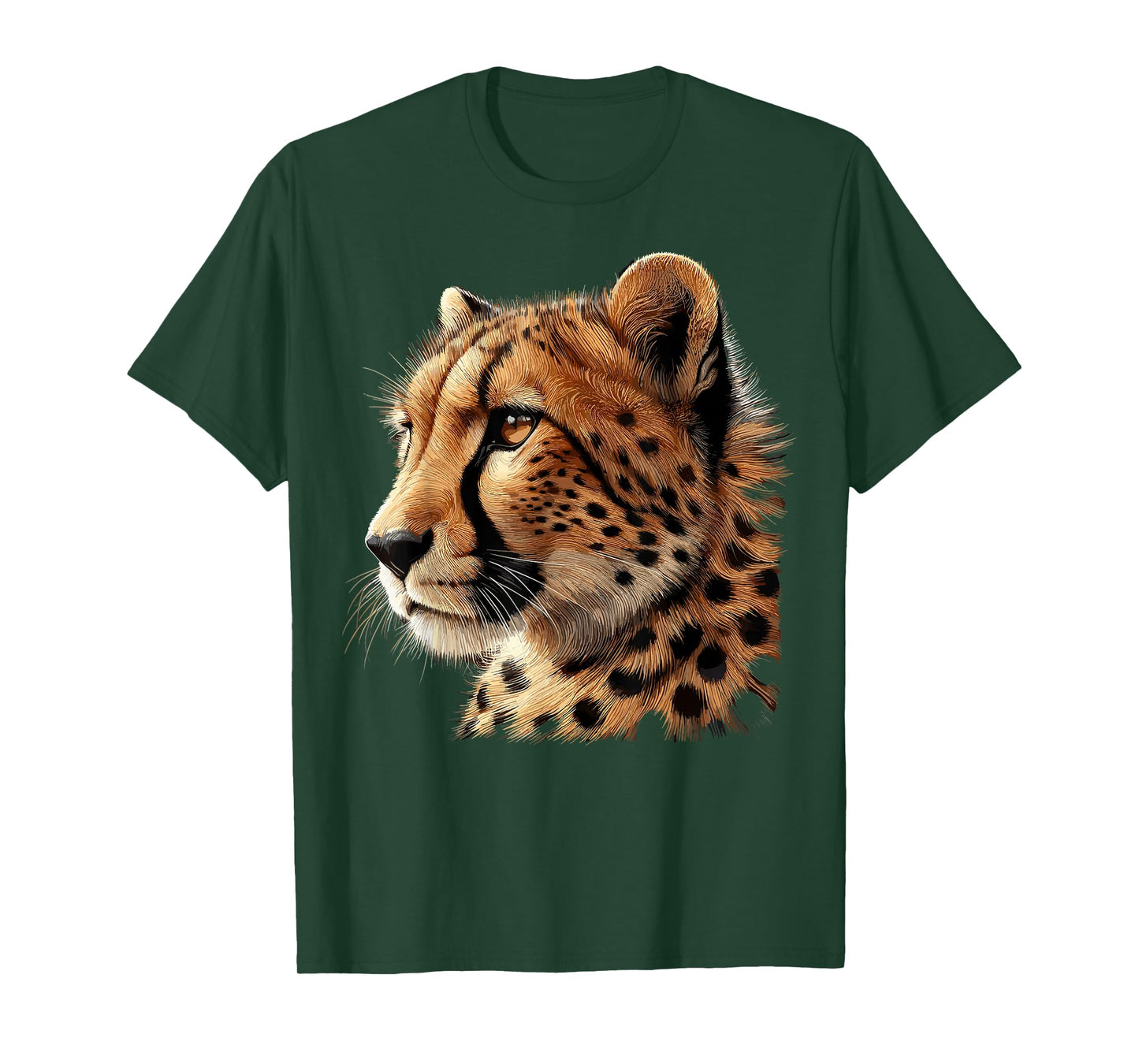 Cheetah Face Animal T-Shirt