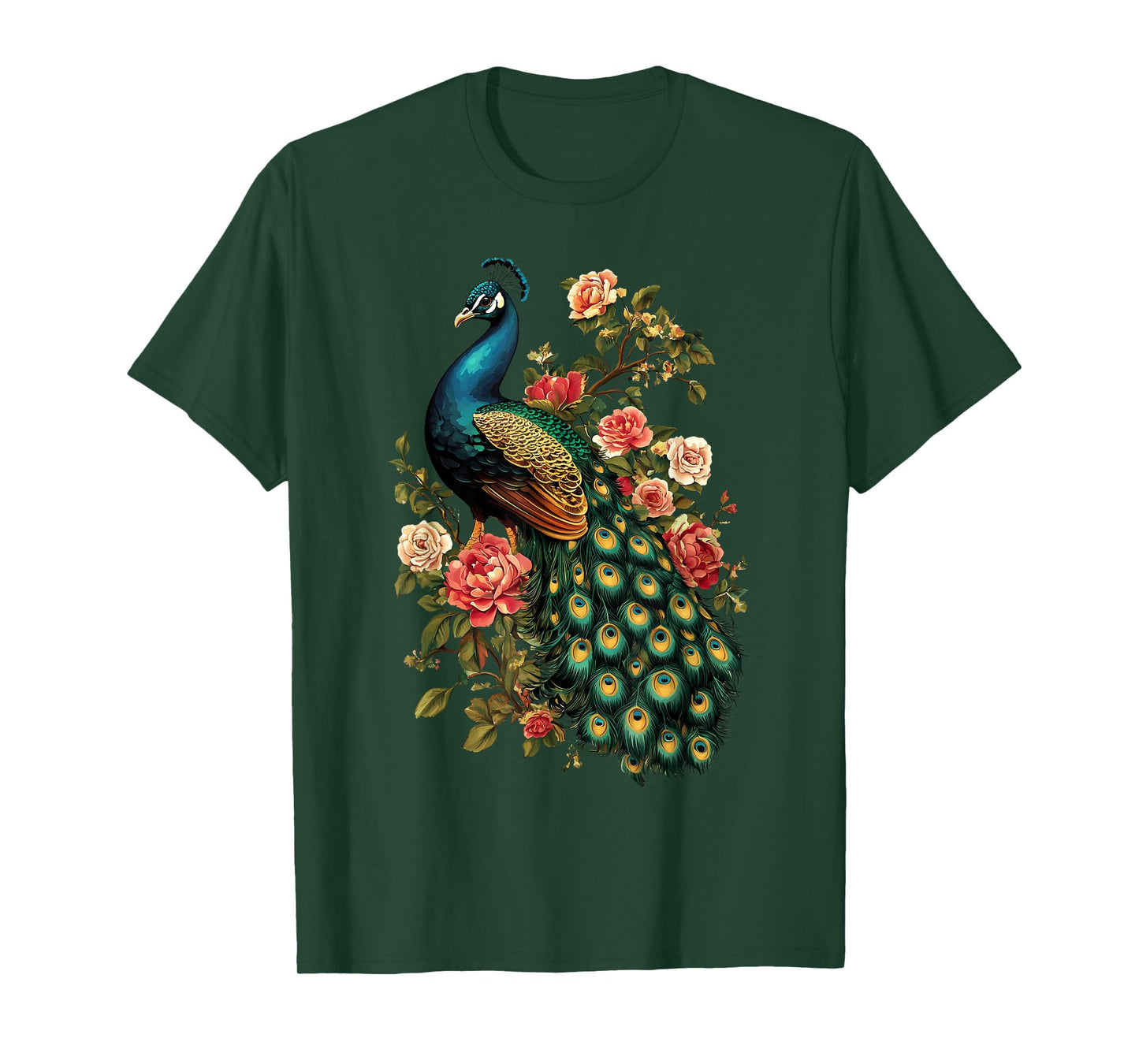 Peacock Flower T-Shirt