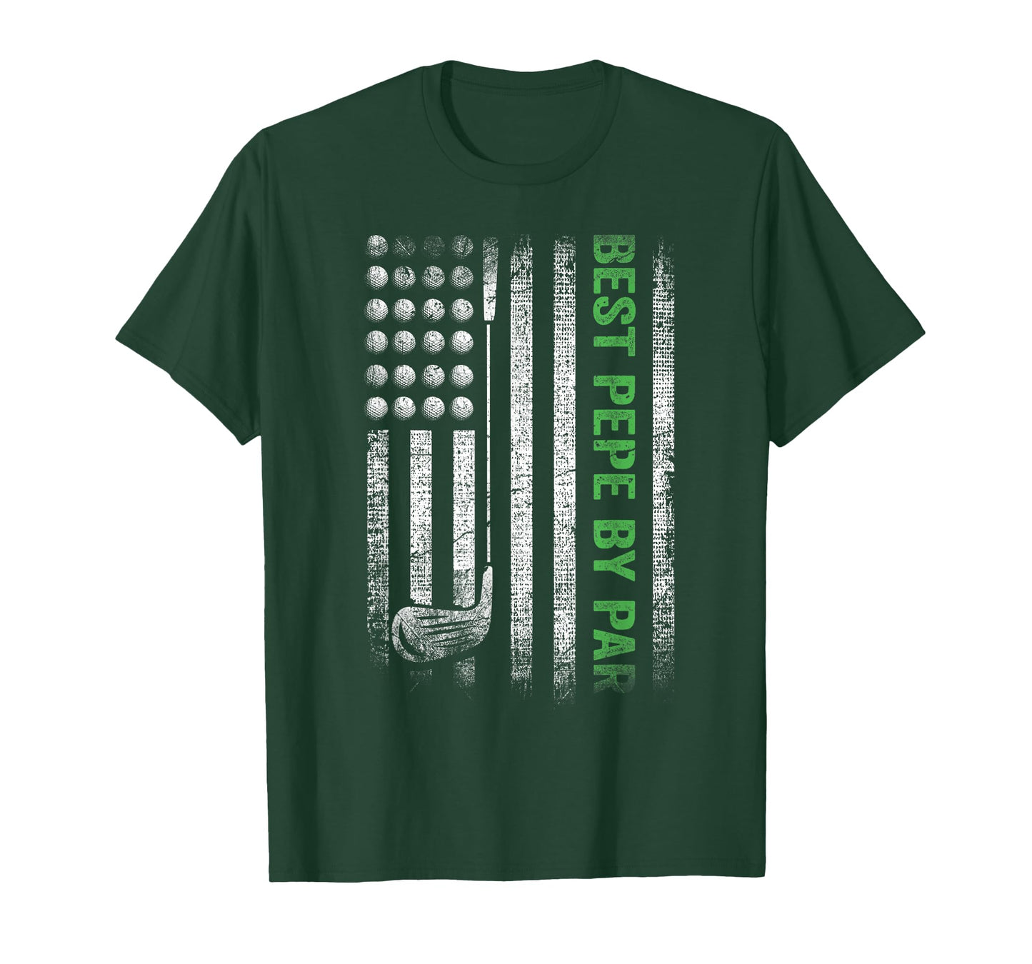 Funny Best Pepe By Par Father's Day Golf T-Shirt