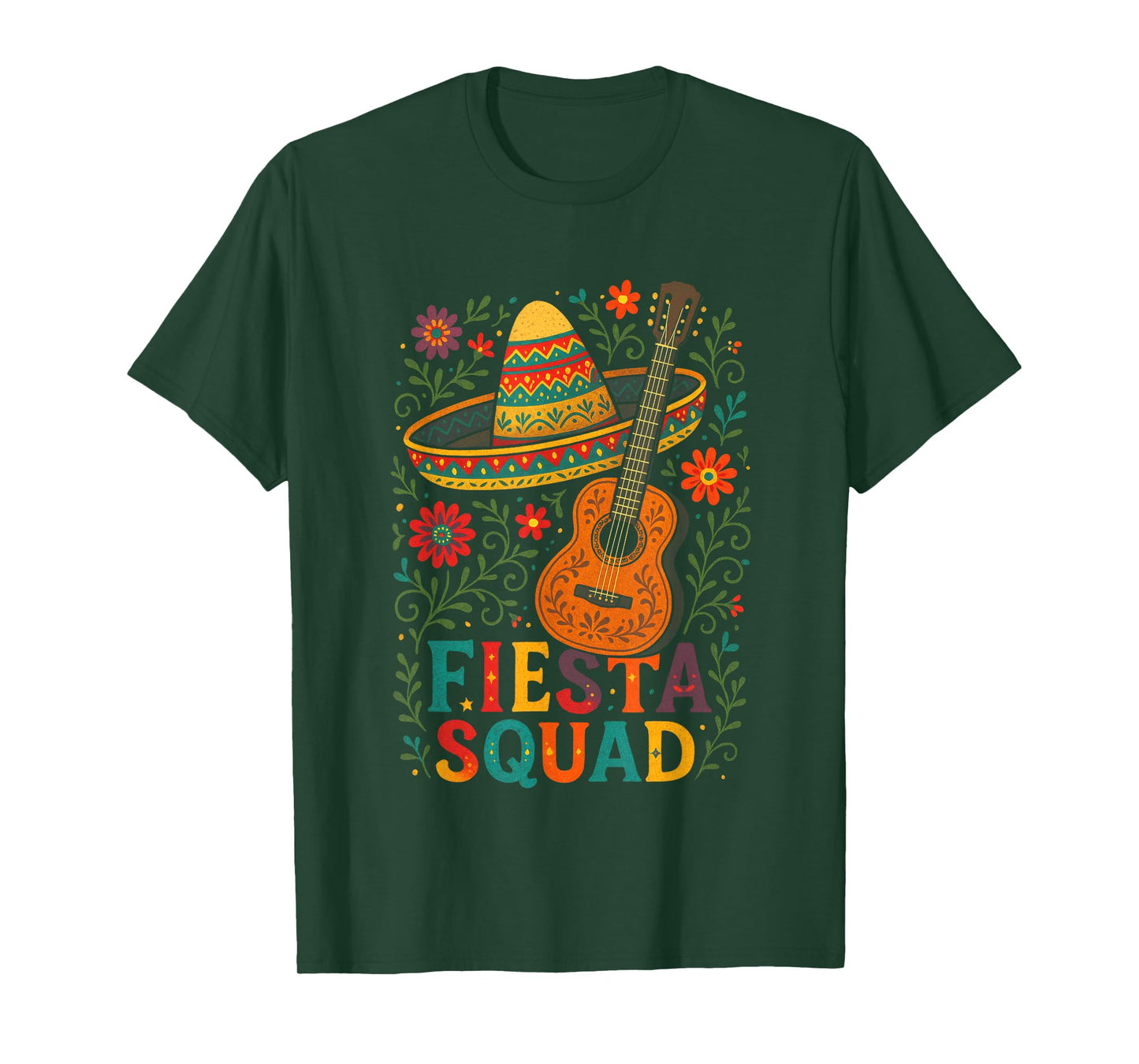 Fiesta Squad - Mexican Fiesta Celebration T-Shirt