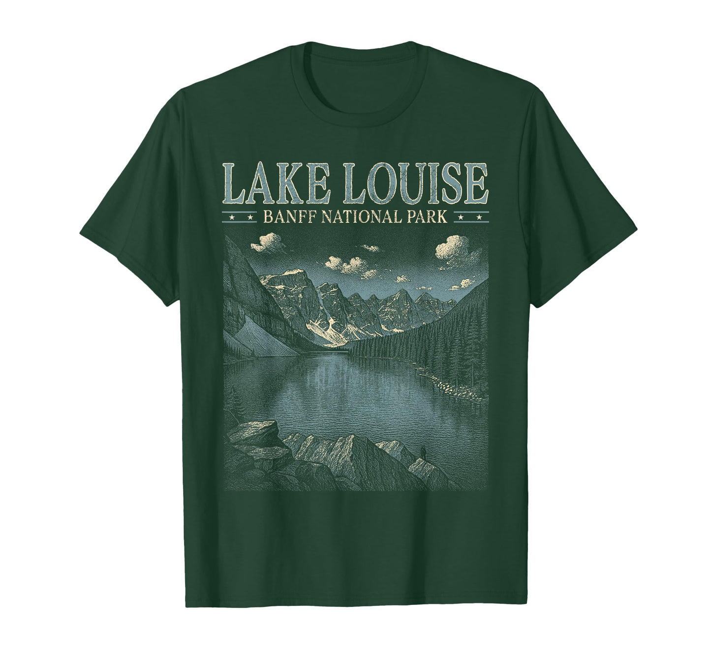 Lake Louise Banff National Park Traveling Nature Exploring T-Shirt