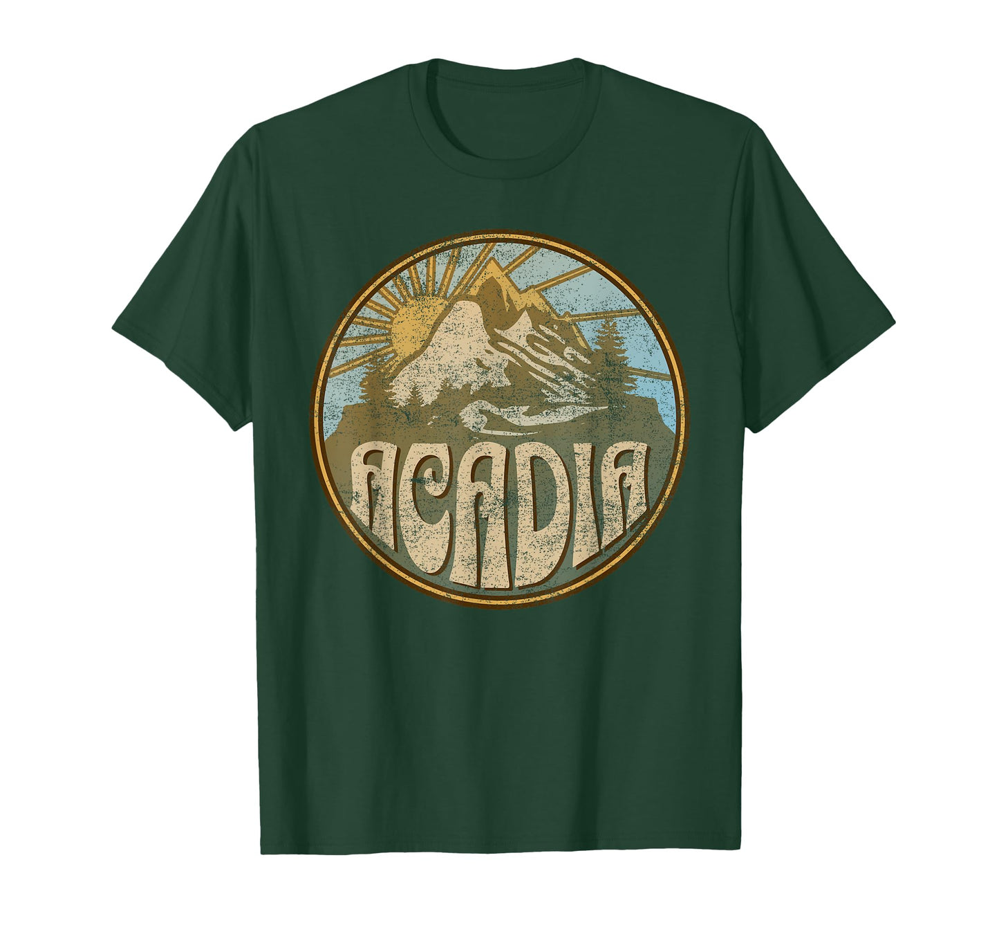 Acadia National Park Maine Nature Mountains Hiking Outdoors T-Shirt