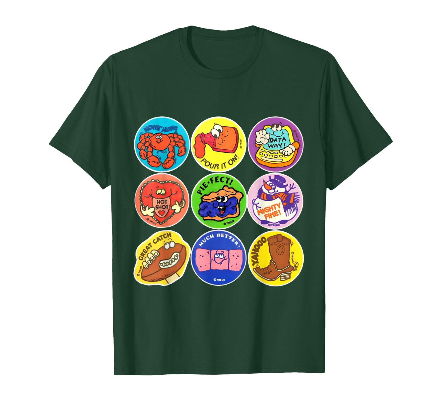 Scratch And Sniff Sticker Ice Cream, Scooper Dooper! Vintage T-Shirt