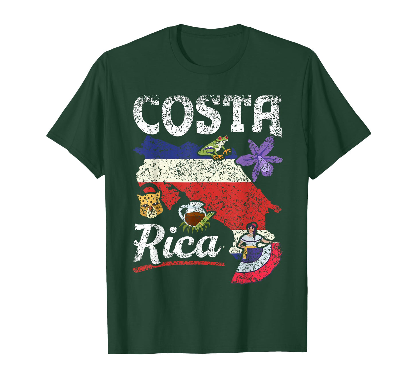 Costa Rica Holidays Costa Rican Travel Costa Rica T-Shirt