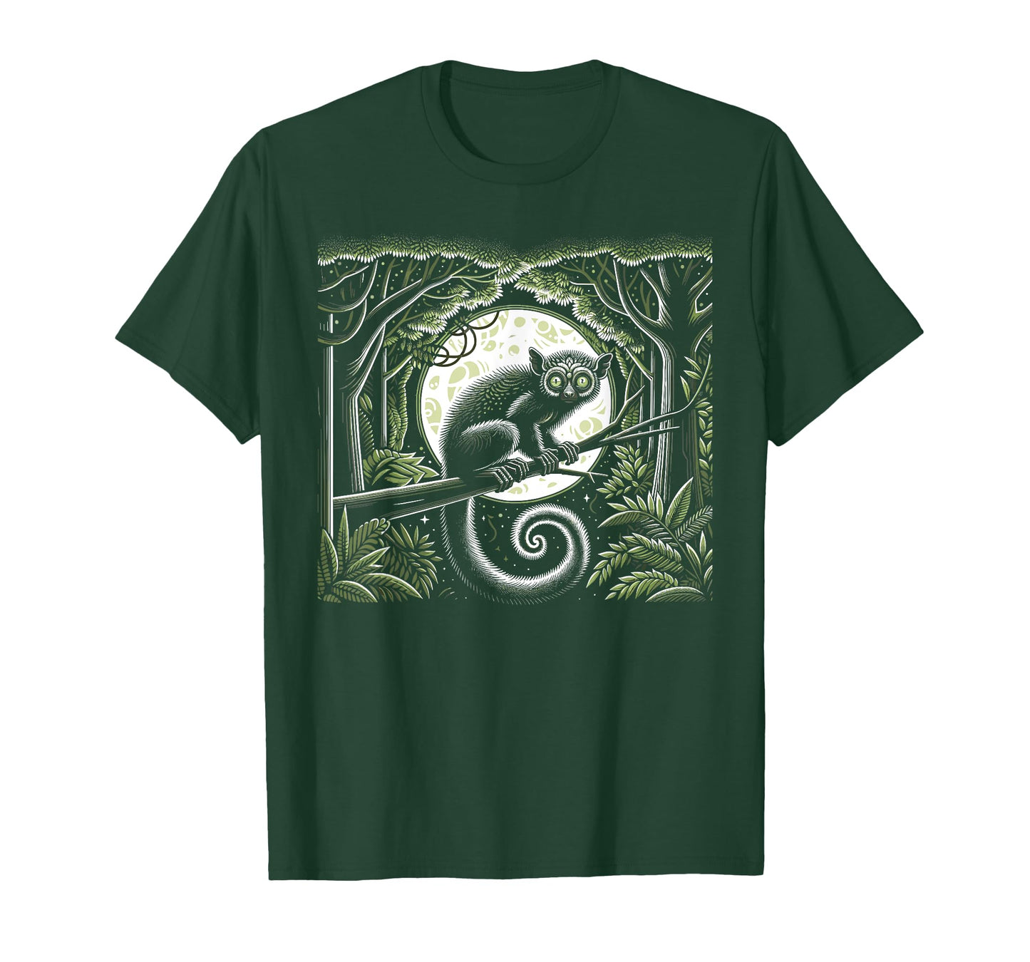 Aye Aye Face Aye-aye Nocturnal Lemur Wildlife Animal T-Shirt