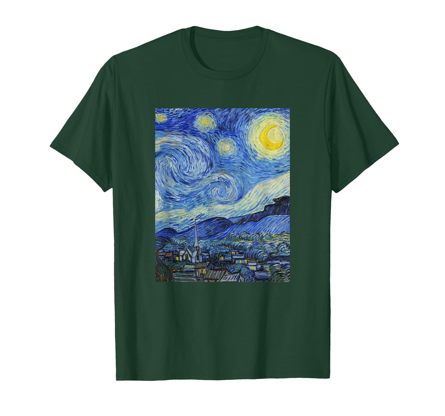 Van Gogh Starry Night Art for Artists T-Shirt