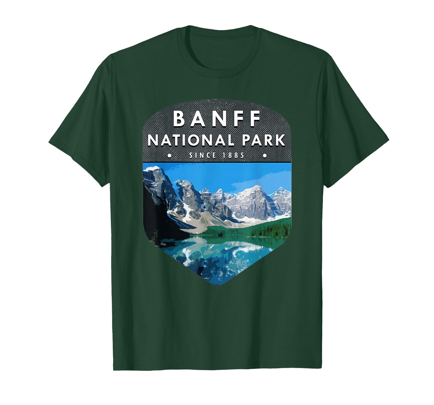 BANFF National Park T Shirt Hiking Tee Wanderlust T-Shirt