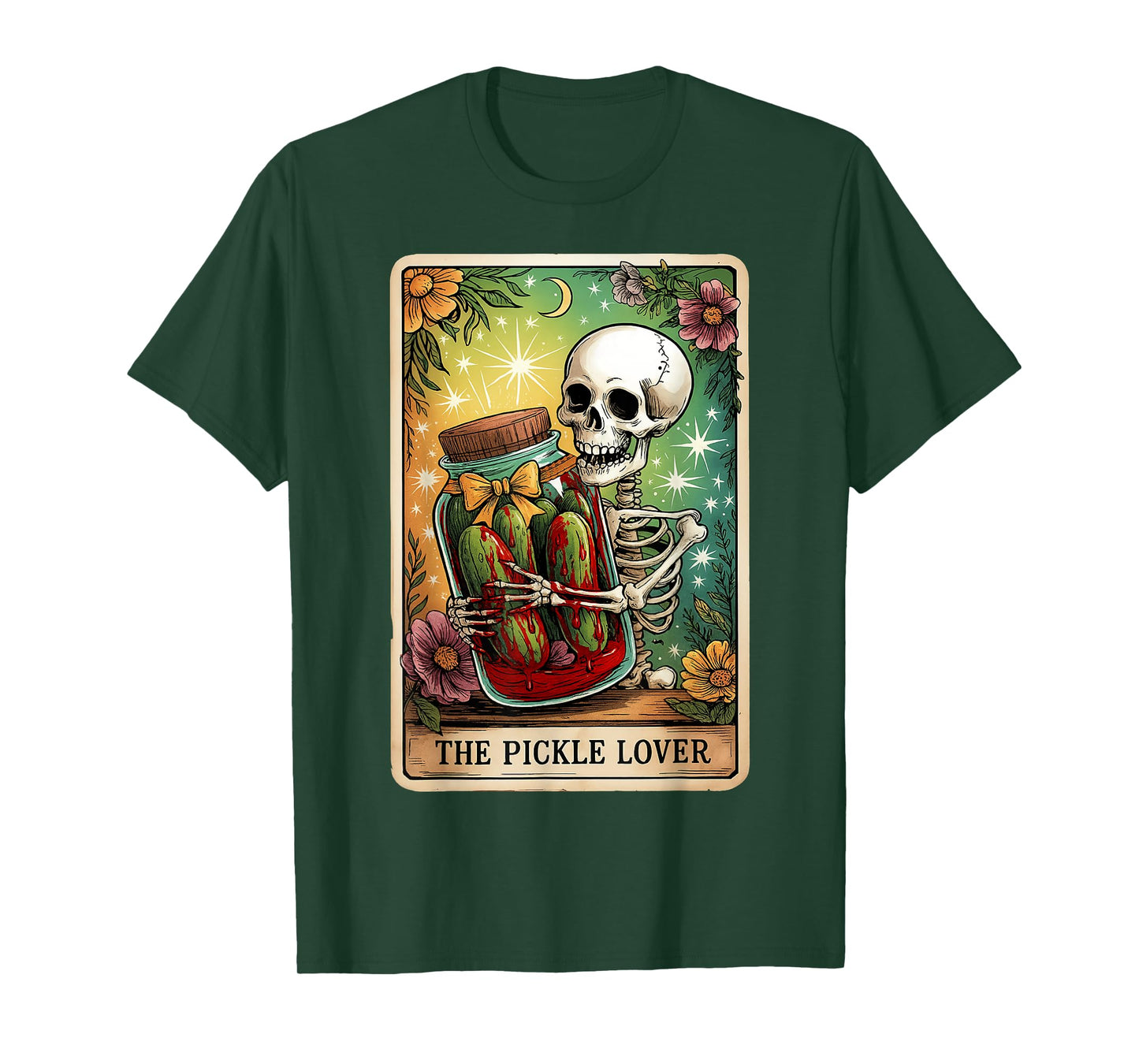 The Pickle Lover Tarot Card T-Shirt