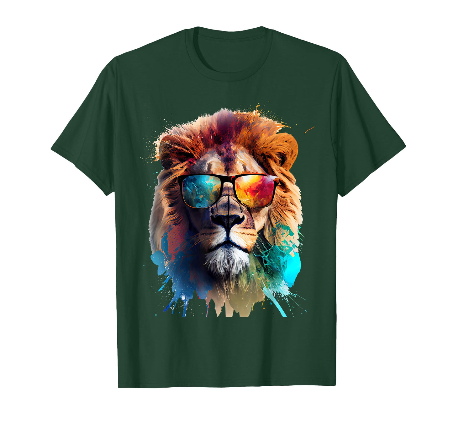 Cool Lion with Sunglasses T-Shirt