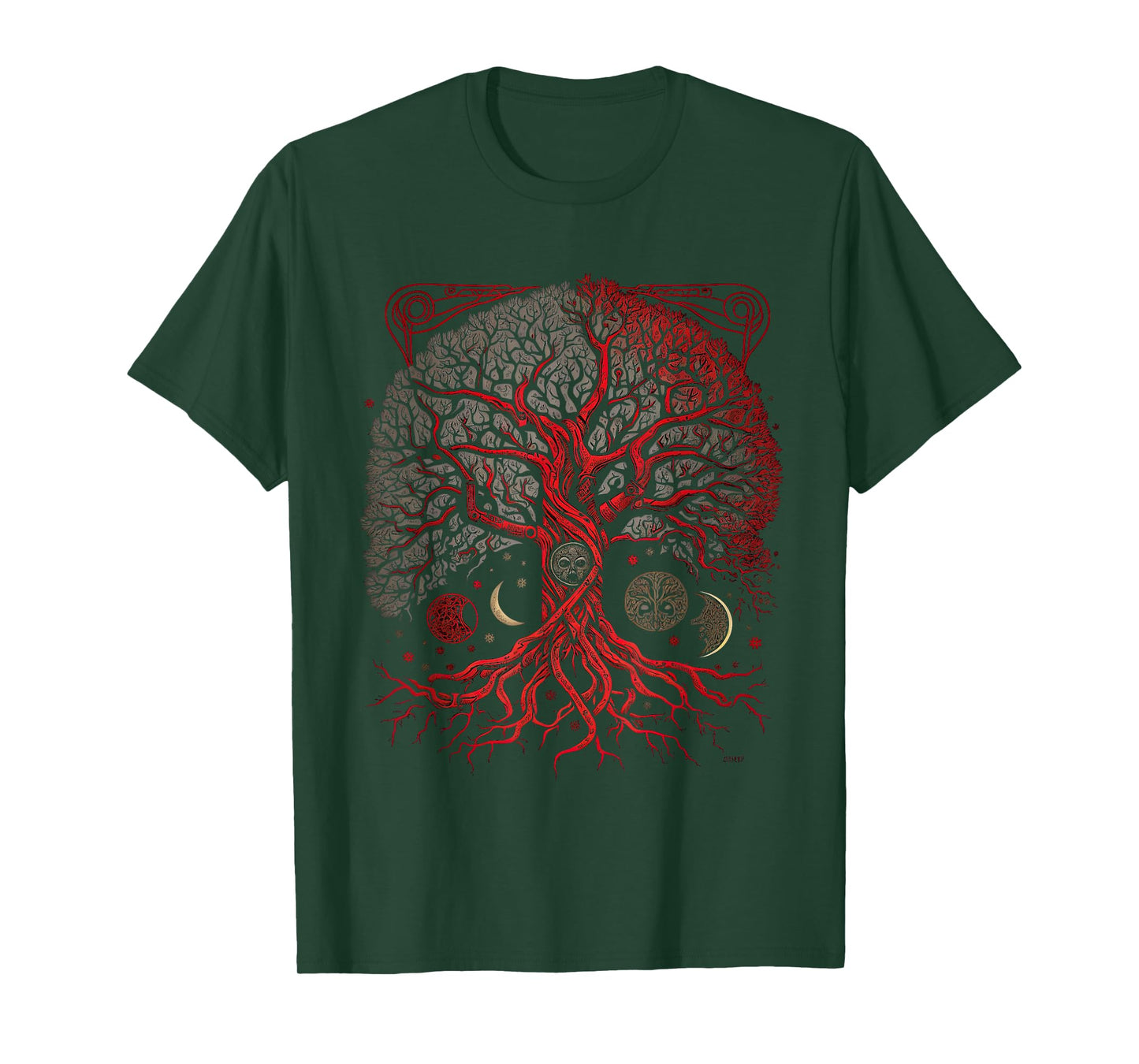 Tree of Life Viking Midgard Thor Walhalla T-Shirt