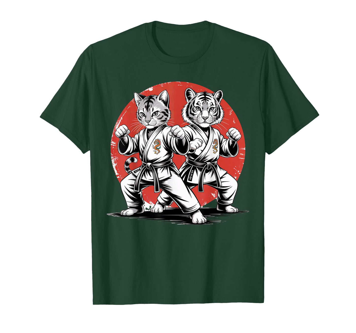 Karate Cat Tiger Karate Gi Karate Japanese Stuff Karate T-Shirt
