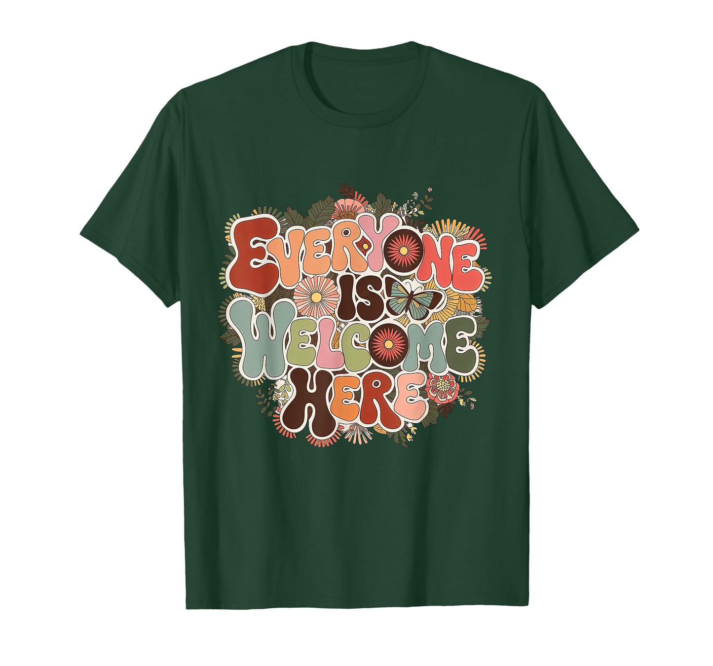 Everyone Is Welcome Here Fun Teacher Welcome Back To School T-Shirt