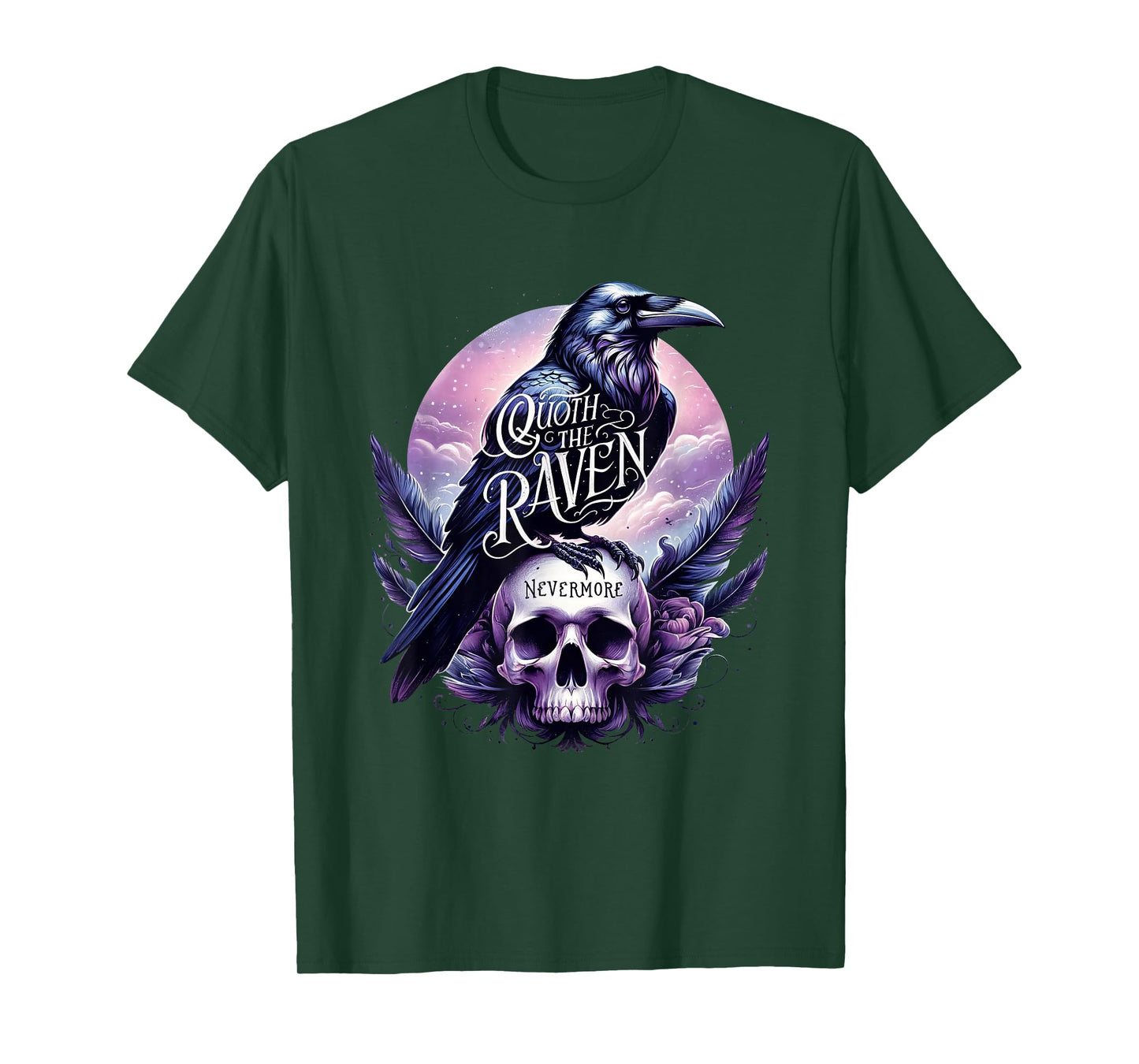 Edgar Allan Poe Nevermore Quoth The Raven T-Shirt