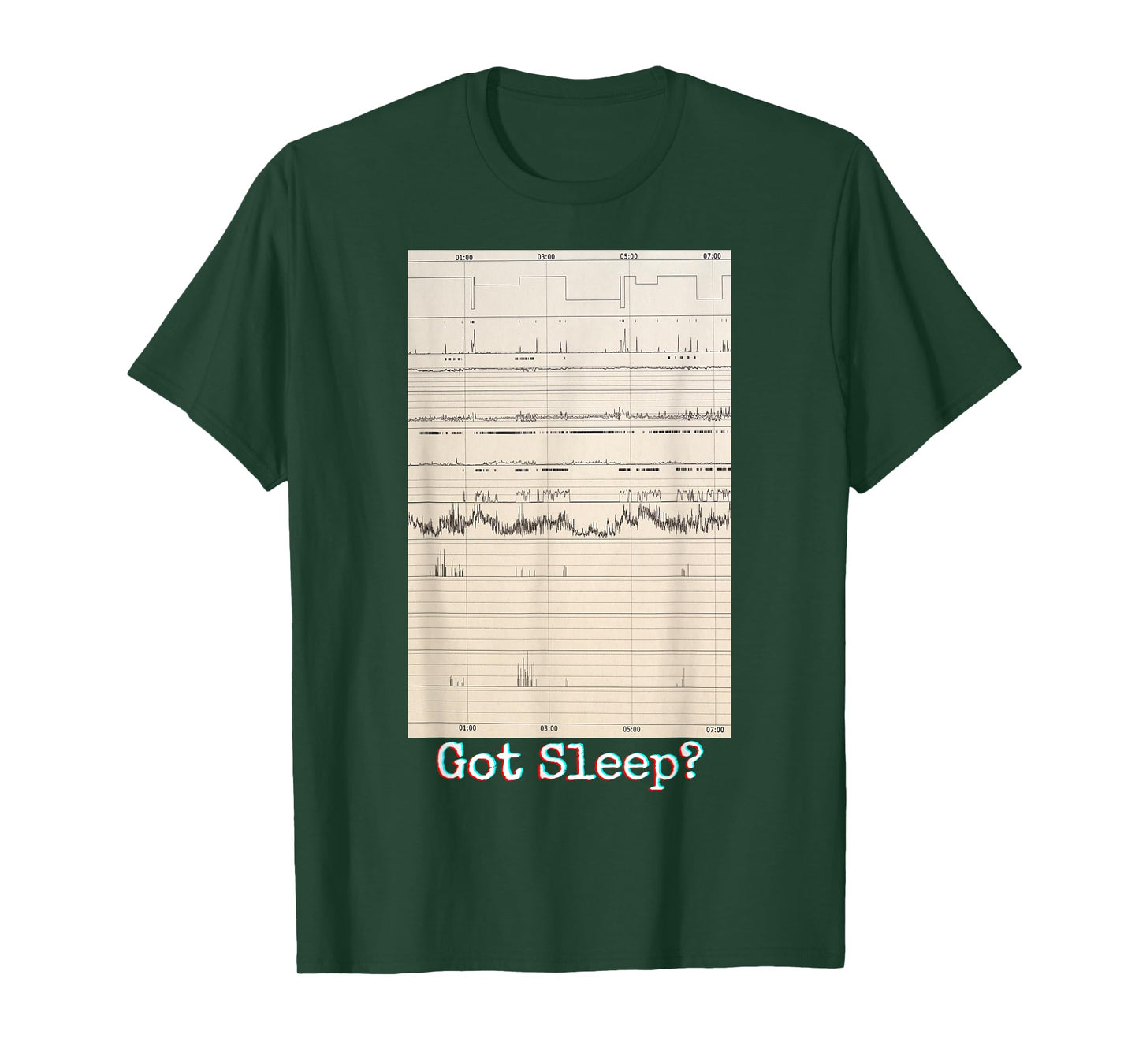 Got Sleep? Polysomnography PolySomnoGraphic Tech RPSGT Funny T-Shirt