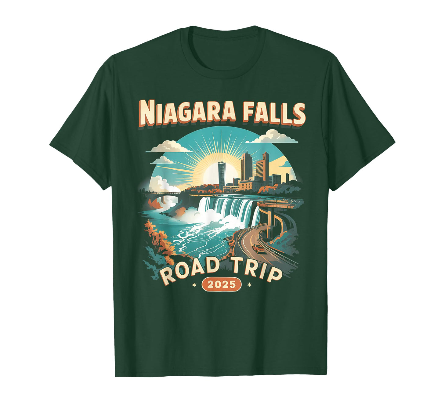 Niagara Falls Road Trip Family Vacation Trip Men Woman T-Shirt