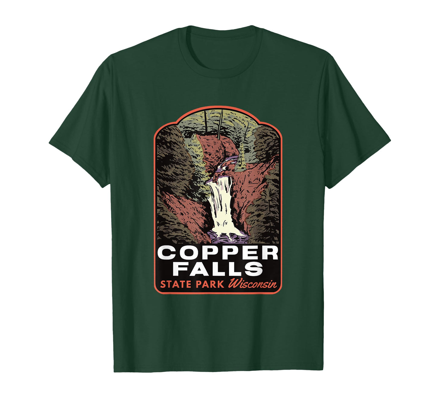 Copper Falls State Park Wisconsin T-Shirt