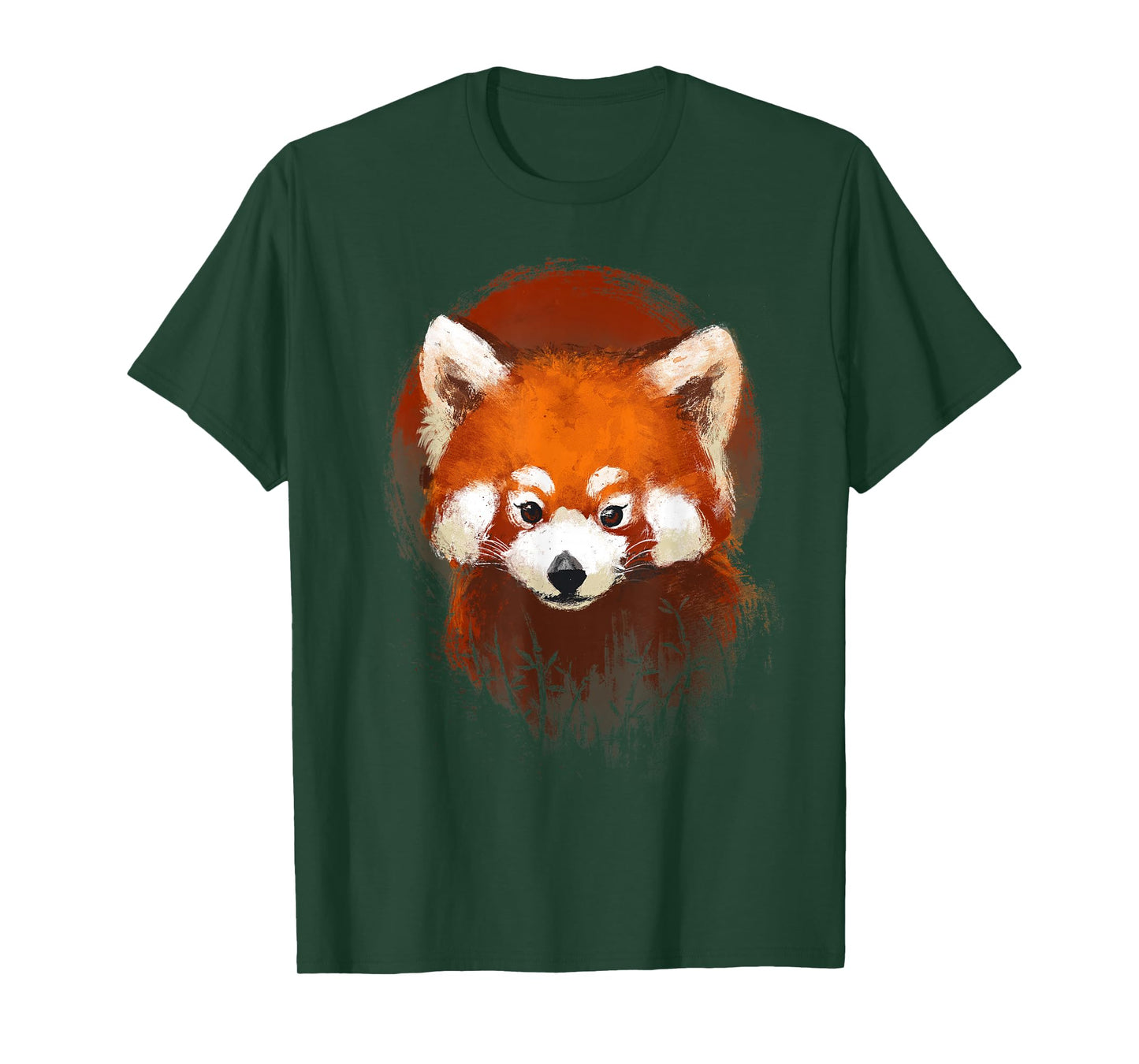 Cute Red Panda Sunset T-Shirt