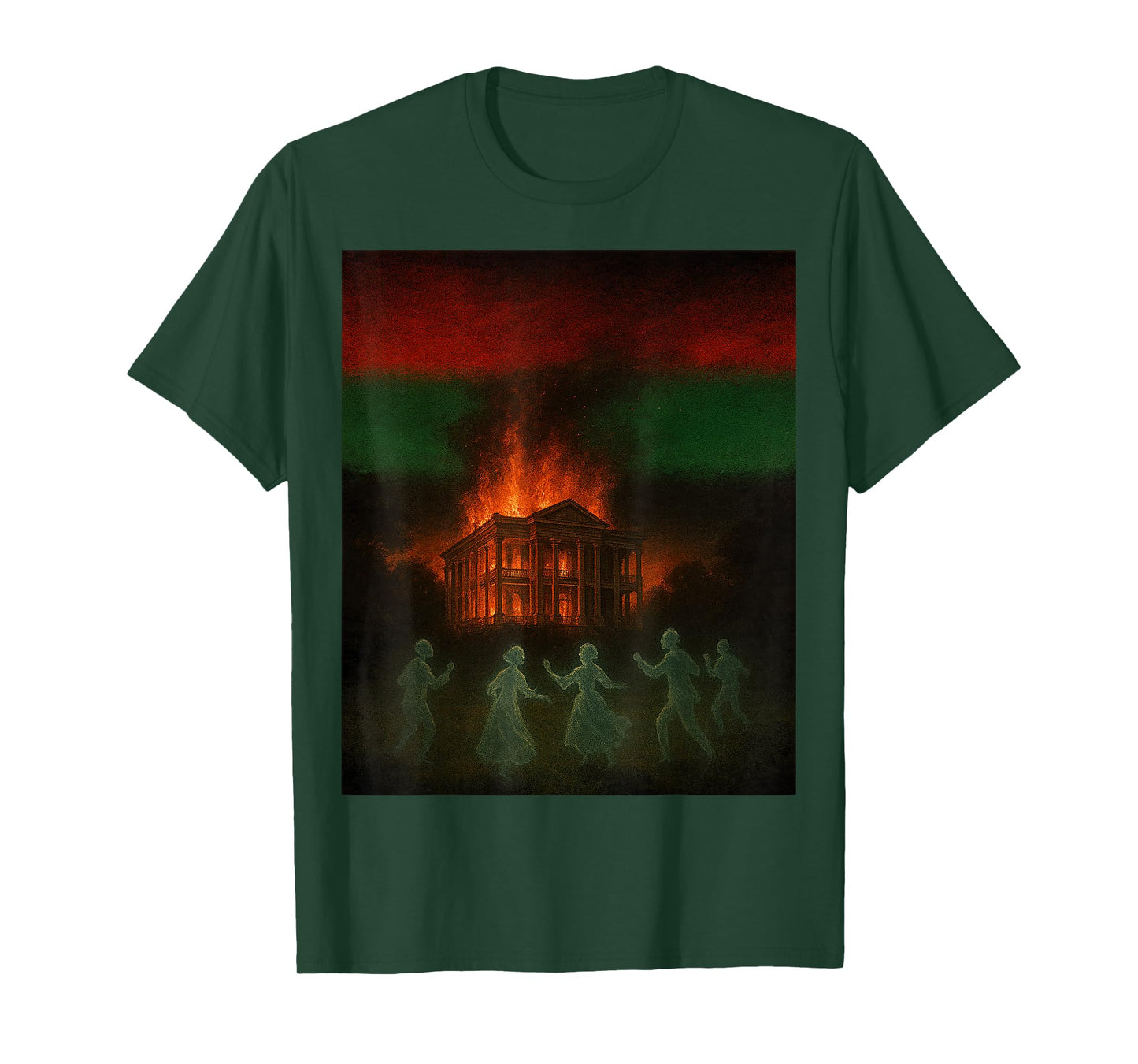 Juneteenth Ancestors Antebellum Nottaway Plantation May RBG T-Shirt