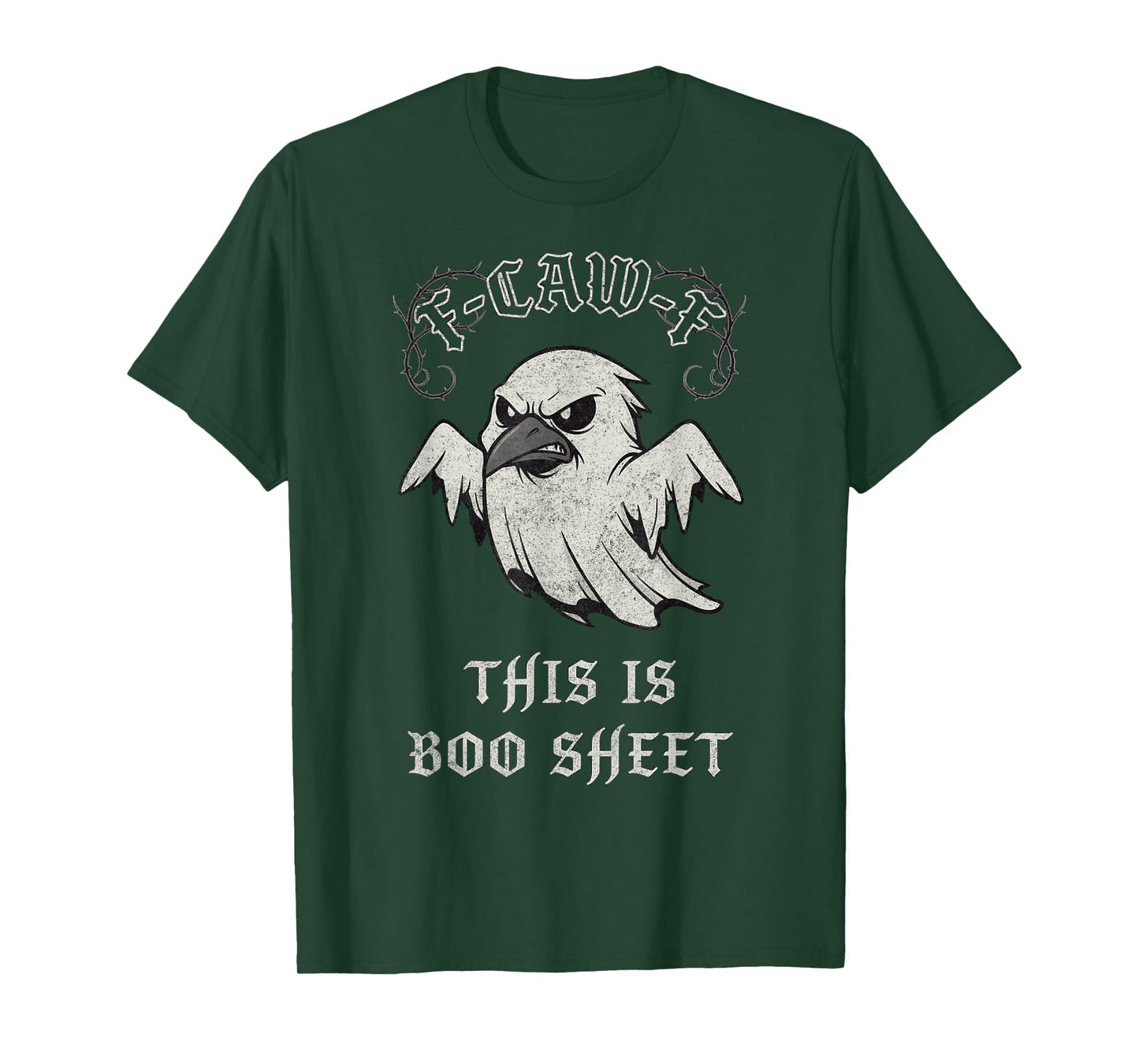 F-Caw-F This is Boo Sheet Ghost Halloween Costume Funny T-Shirt