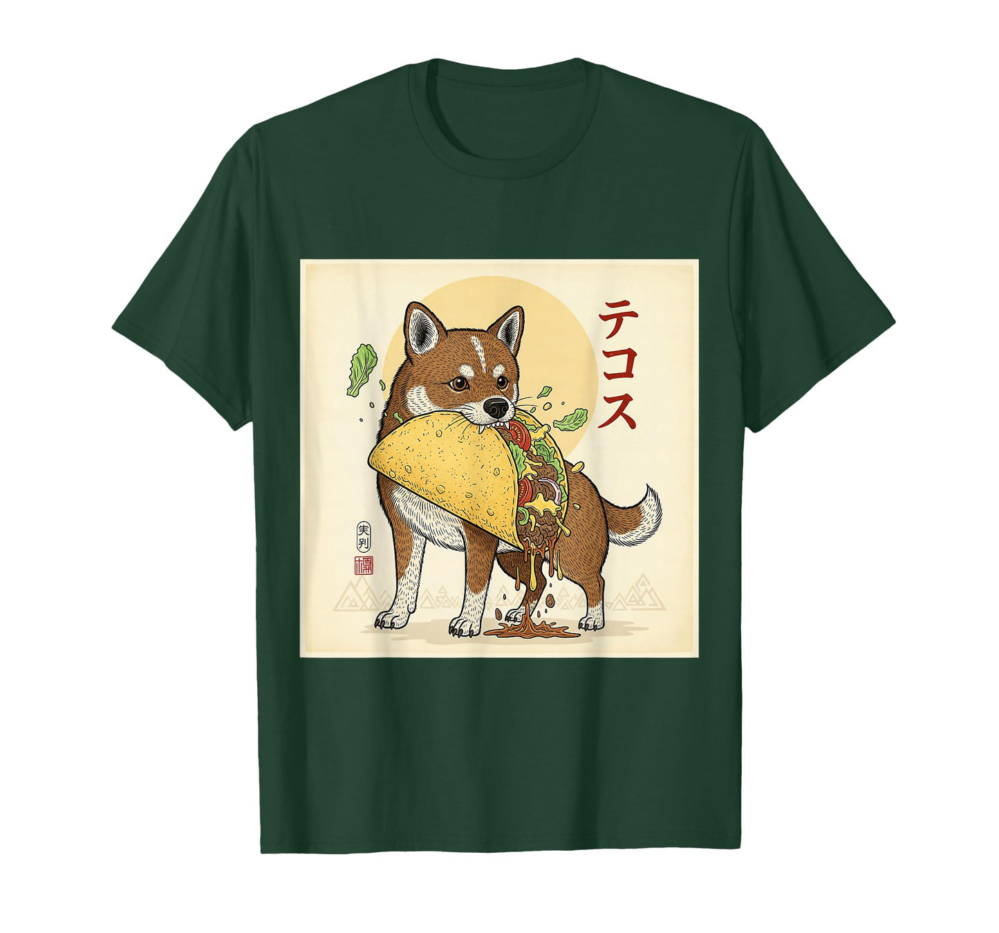 Bush Dog eats Tacos T-Shirt