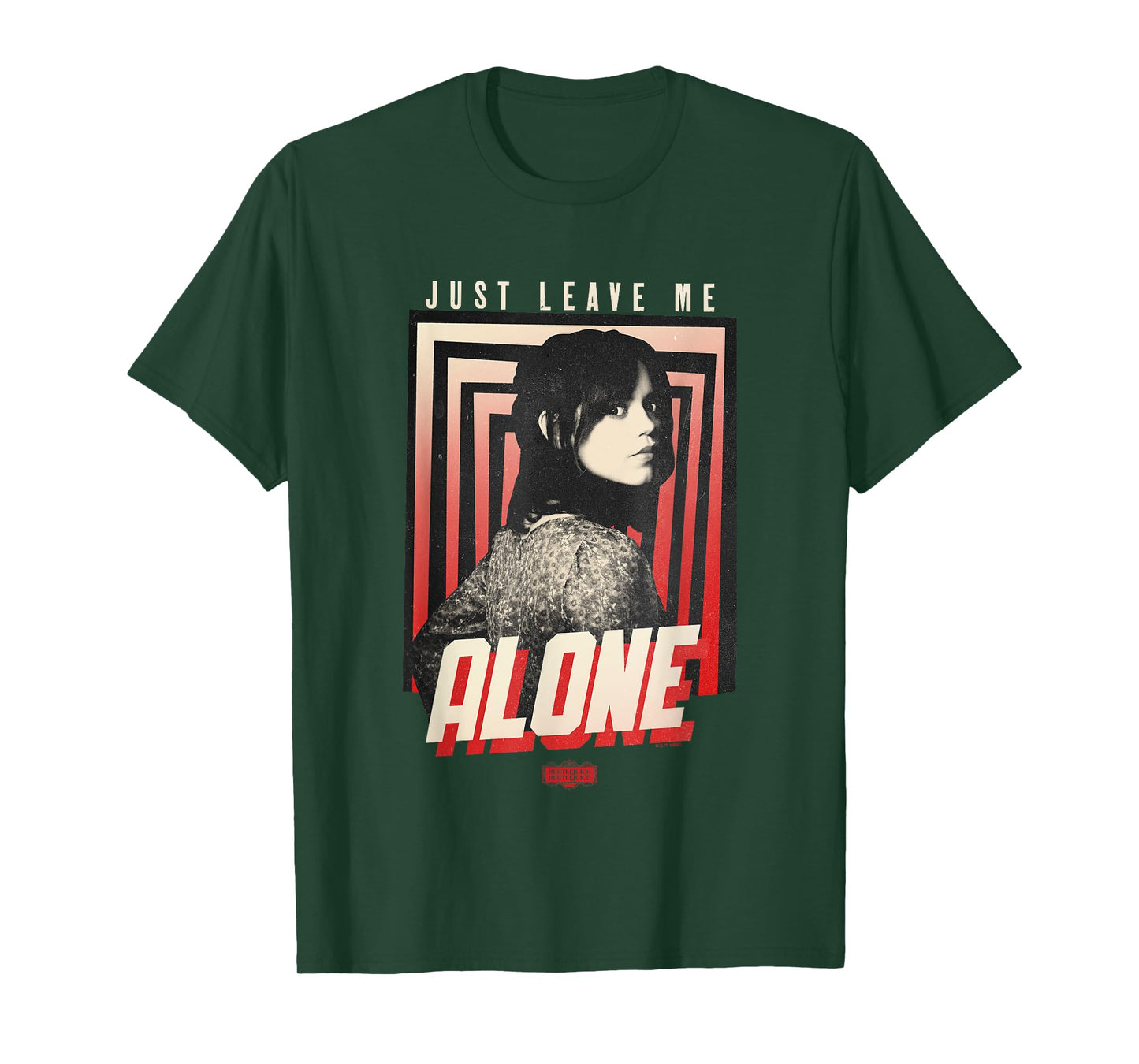 Beetlejuice Beetlejuice Just Leave Me Alone Astrid Faded T-Shirt