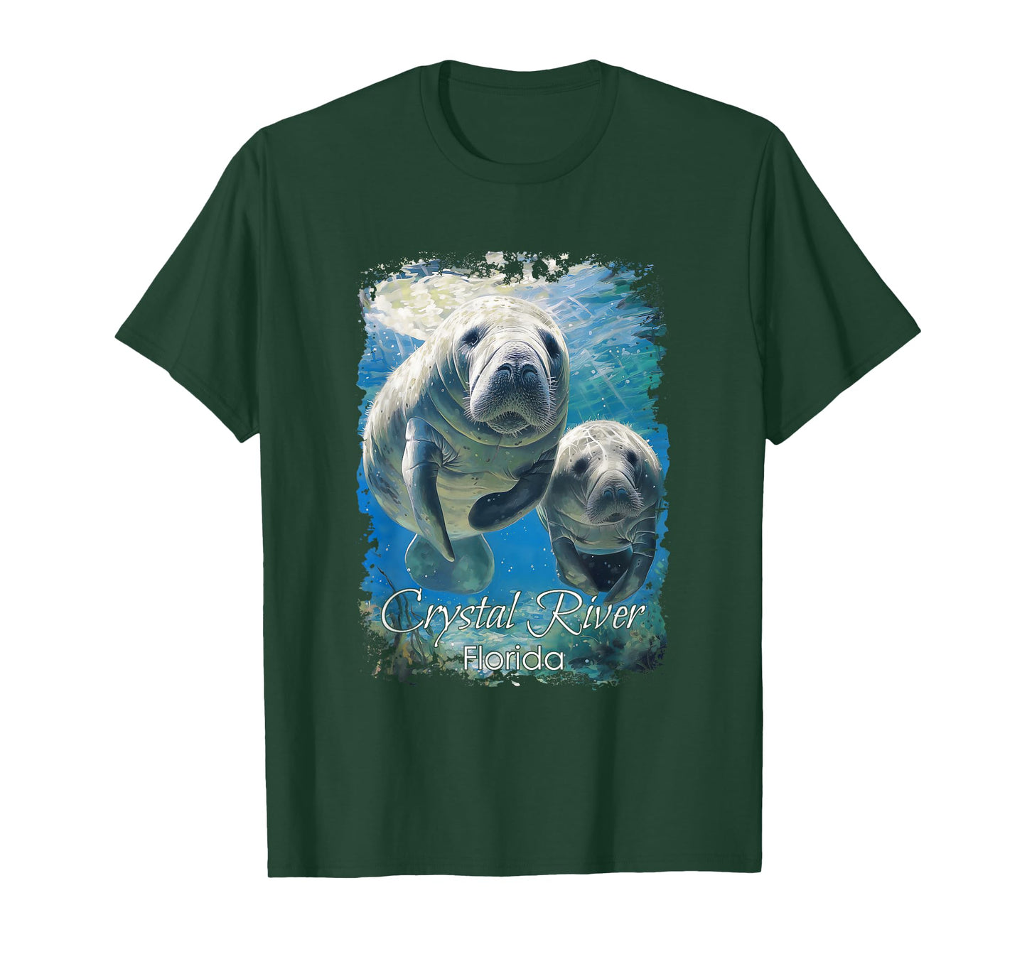 Crystal River Florida Love The Manatees T-Shirt