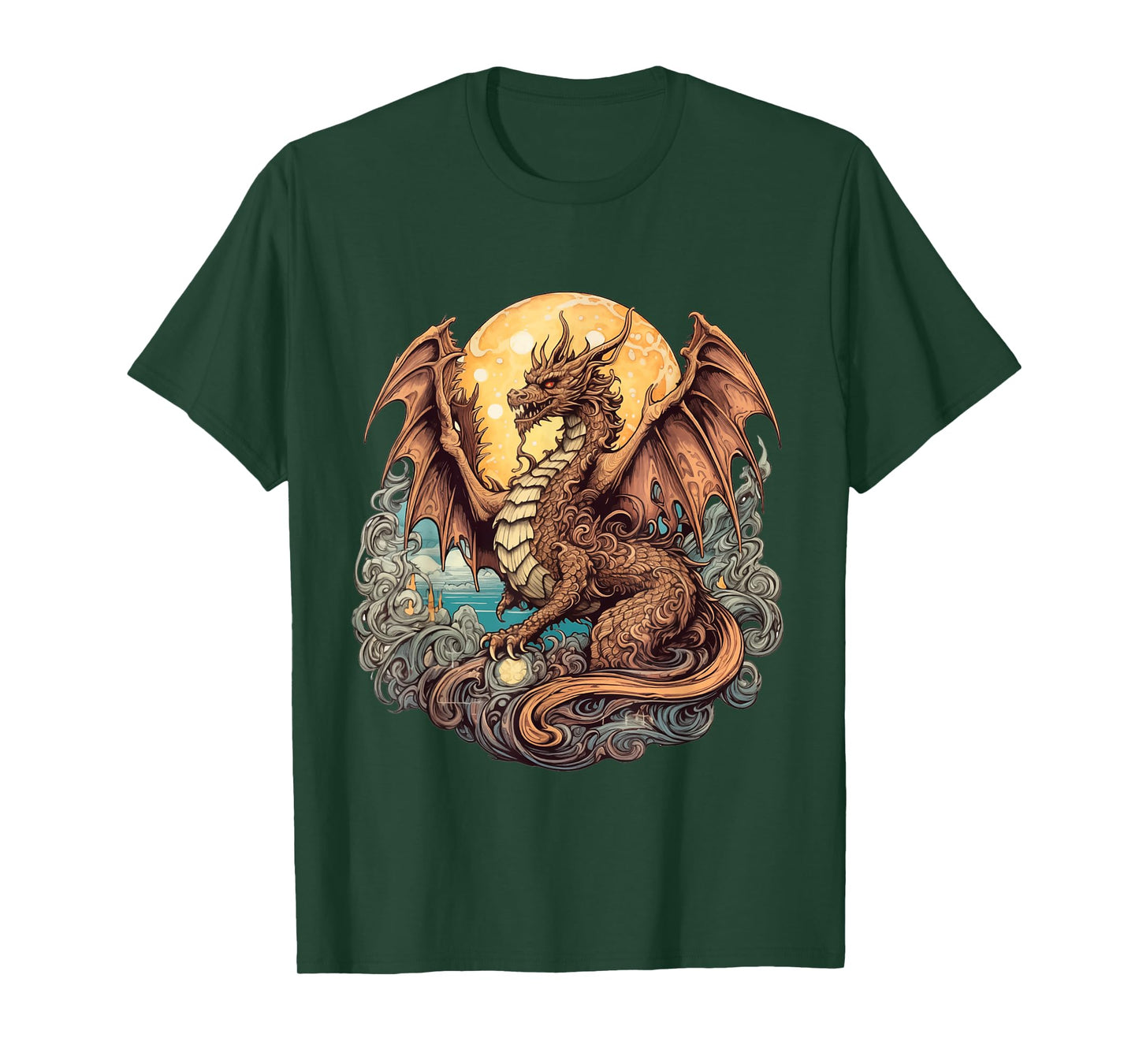 Enchanted Dragon Guardian T-Shirt
