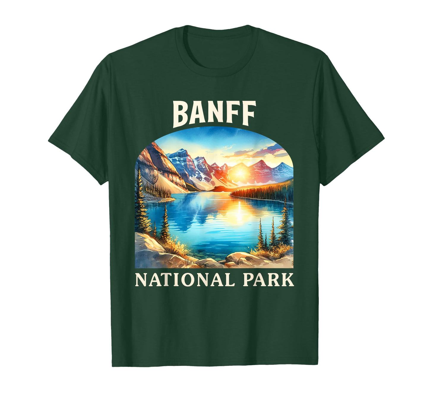 Banff National Park Canada Travel Nature Exploring Trip T-Shirt