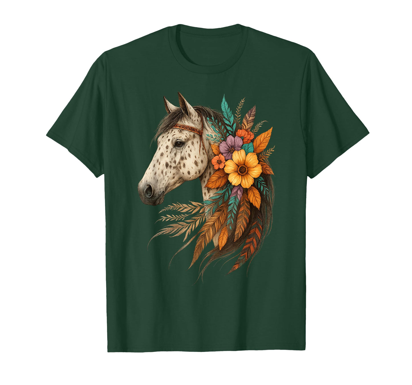 Appaloosa Horse Tee Country Cowgirl Rodeo Style Horses Lover T-Shirt