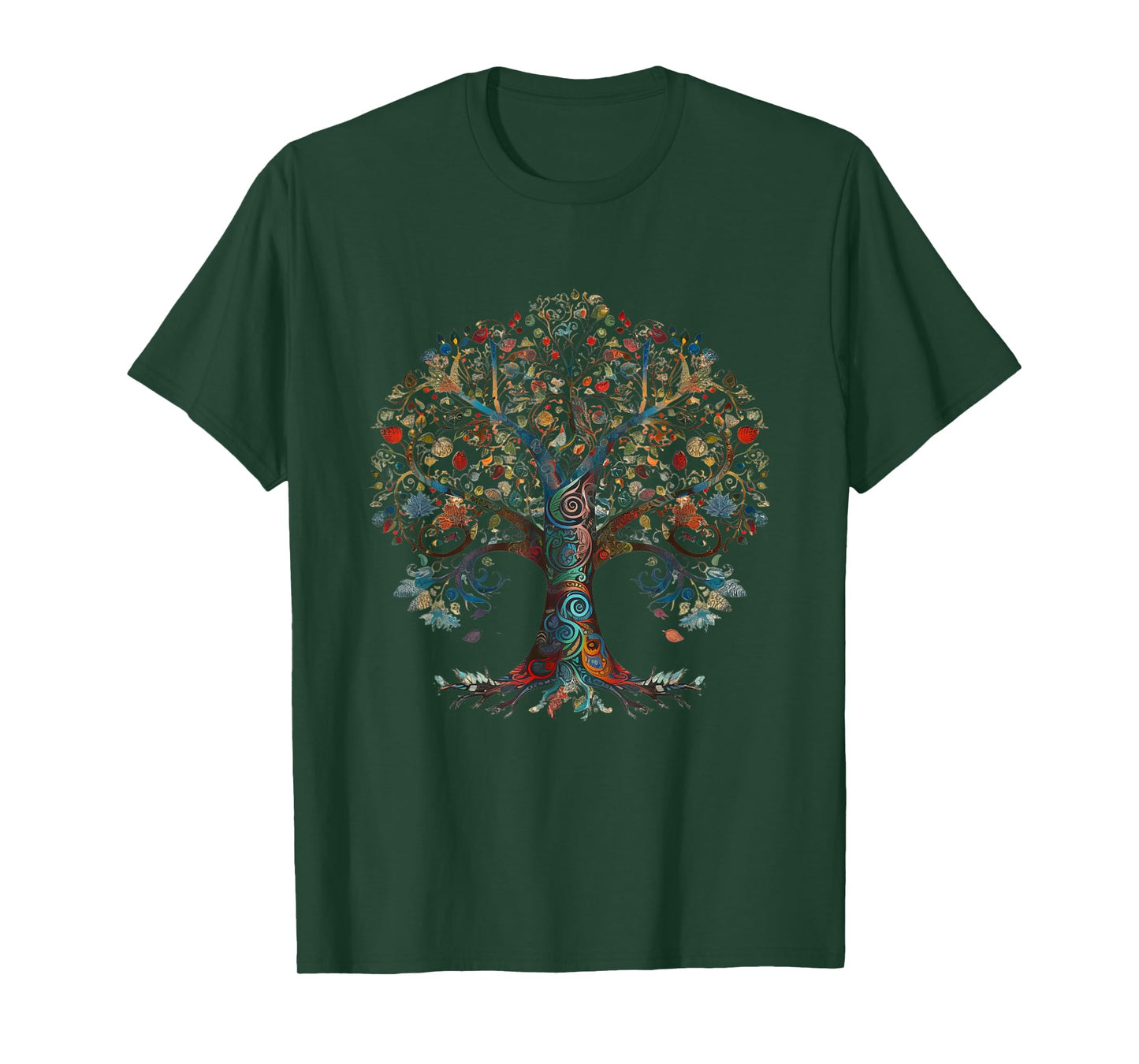 Colorful Tree of Life: The Wonders of Nature T-Shirt